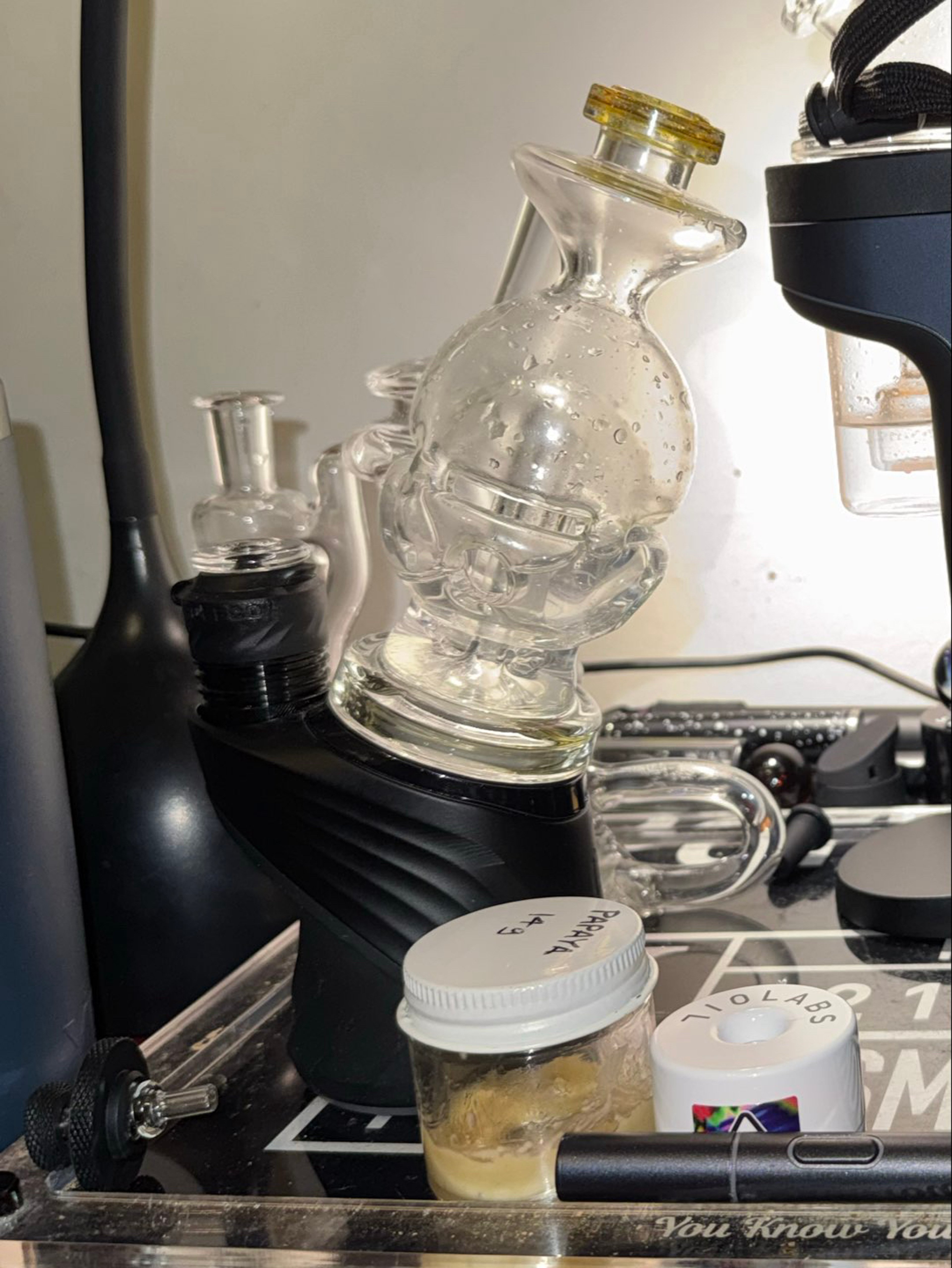 Preview pic of MINER GLASSWARE FAB-EGG PUFFCO WET TOP