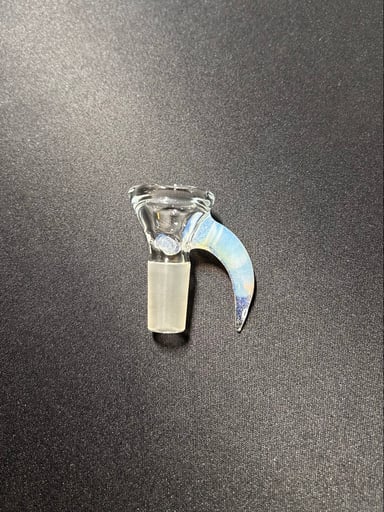 Preview pic of 14mm secret white 3 hole slide - Oj flame
