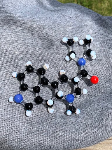 Preview pic of LSD molecule model