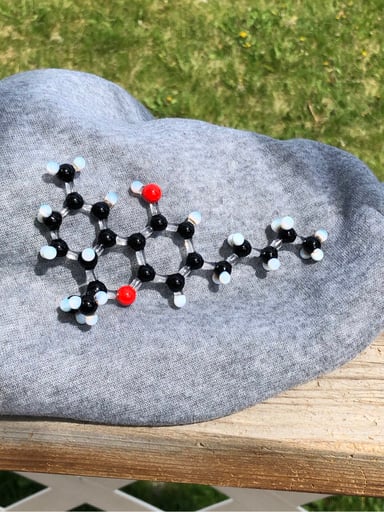 Preview pic of THC molecule model
