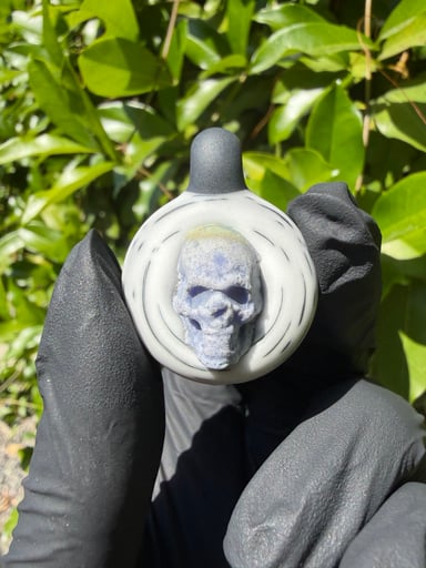 Preview pic of Witch Dr Birch Skull Pendant