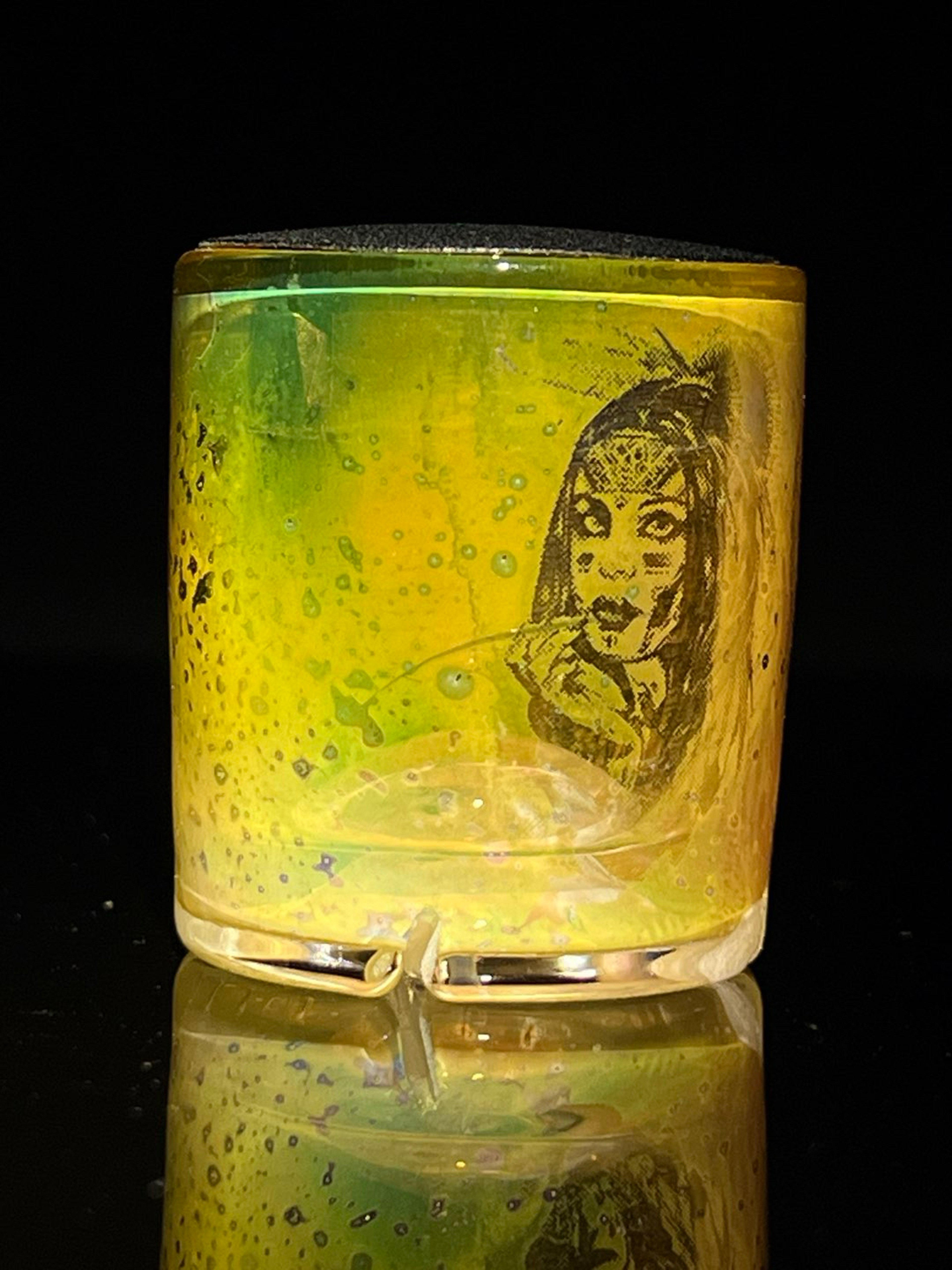Shanman glass spinner jars image 0