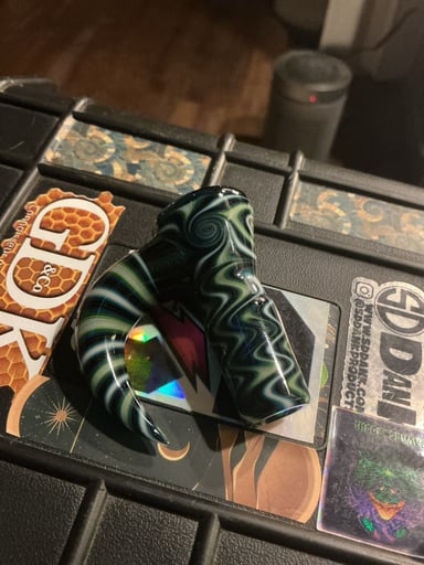 Preview pic of Kai brown fully worked slide 18mm