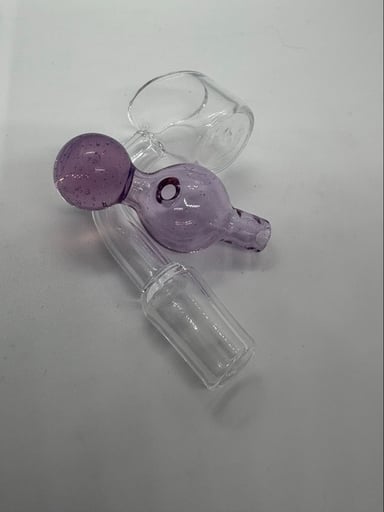 Preview pic of Purple Handblown Bubble Cap