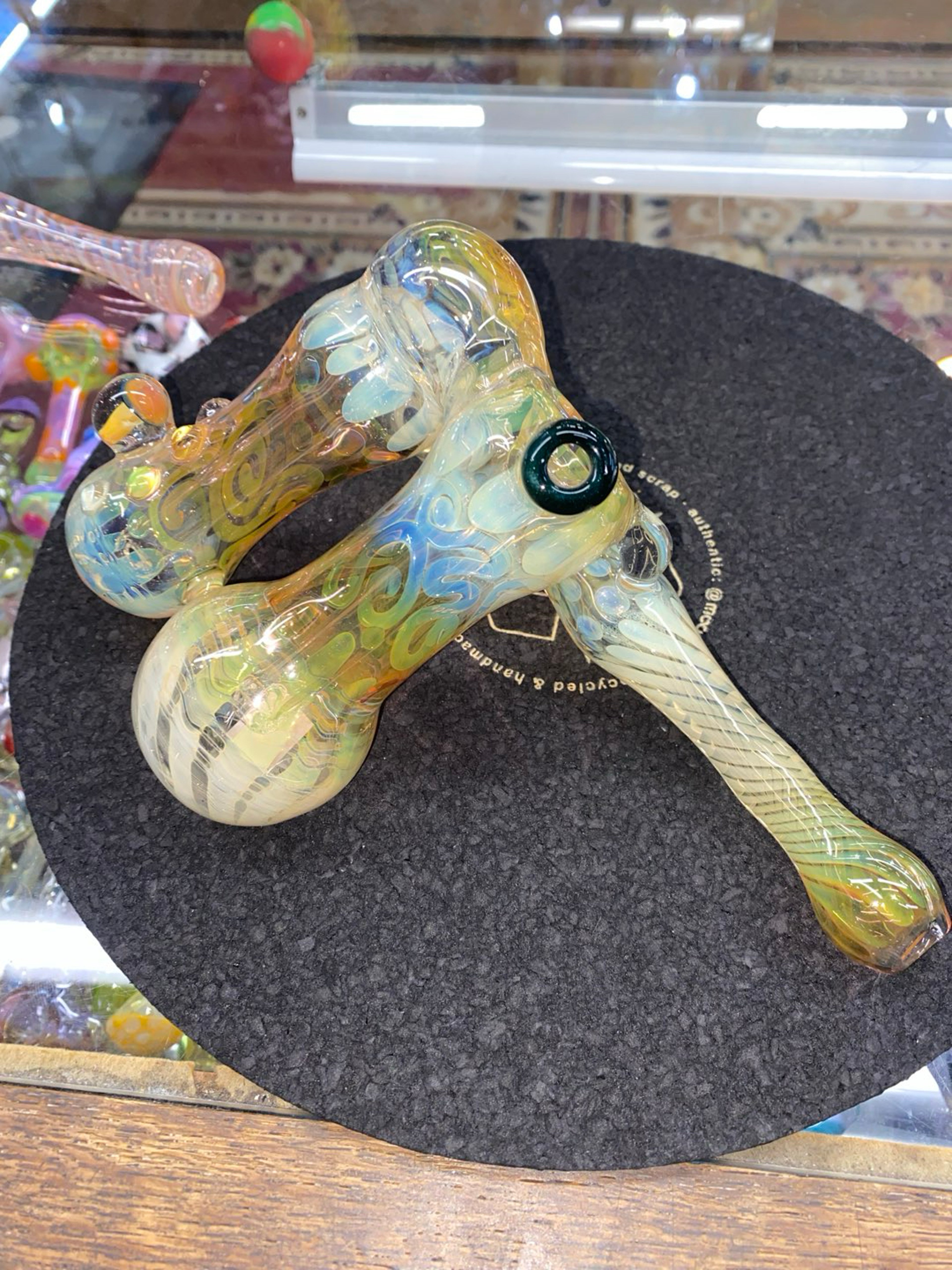 Preview pic of PJ 401 Glass Double Bubbler