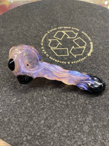 Preview pic of Freeways Glass Art Bumpy Spoon