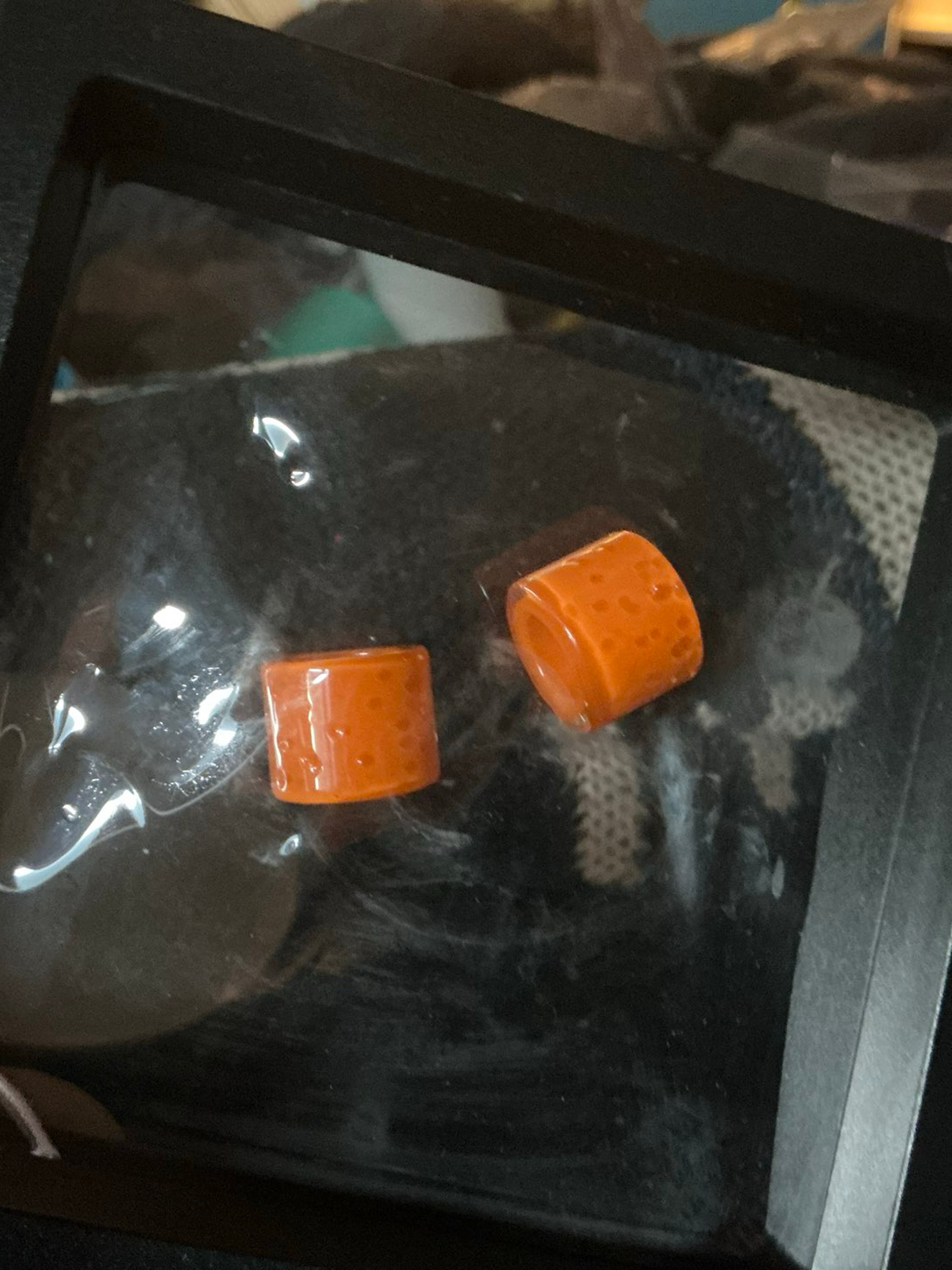 Preview pic of Lyons Orange Beads