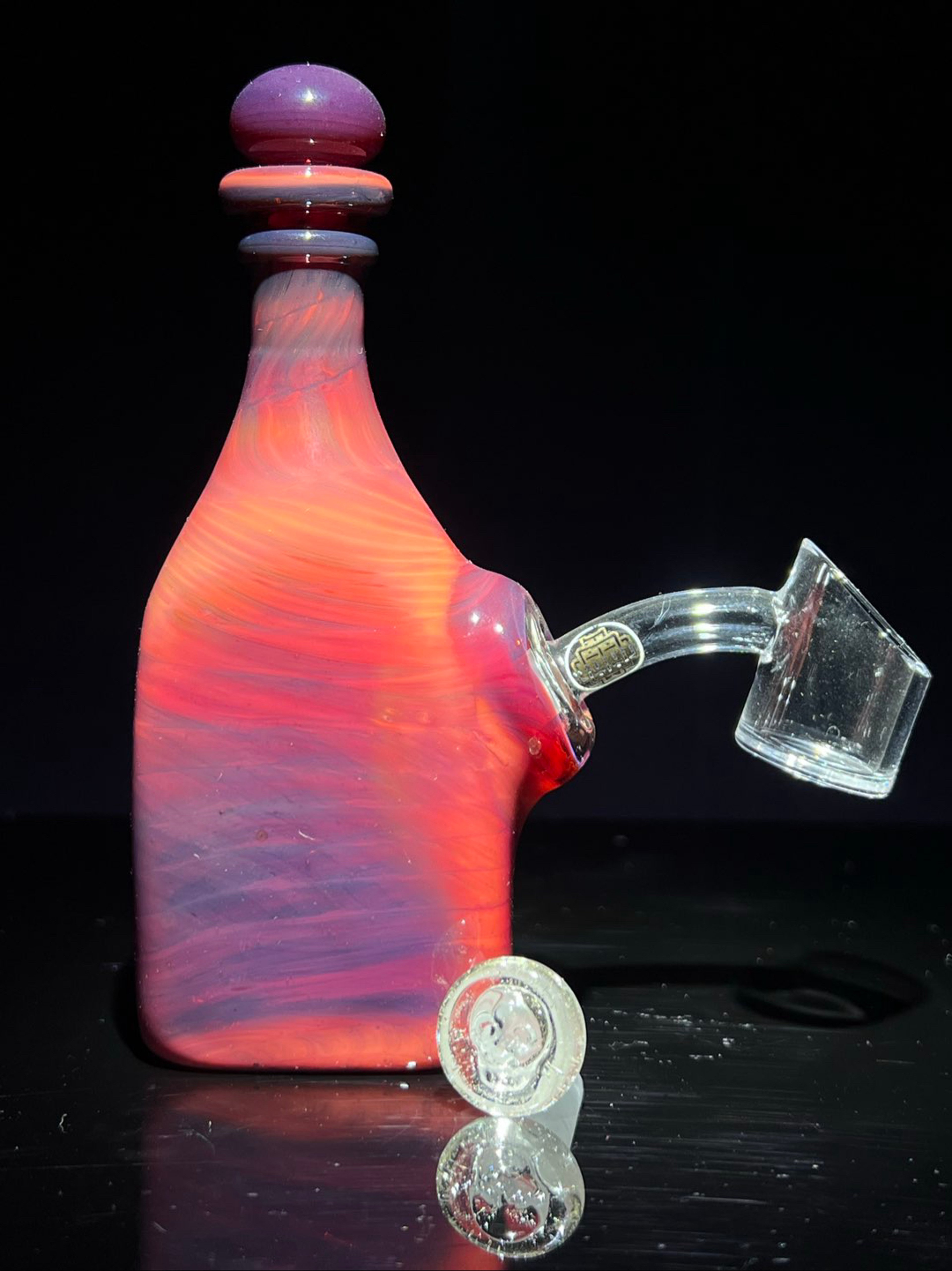 Phatt Matt glass travel flask image 0