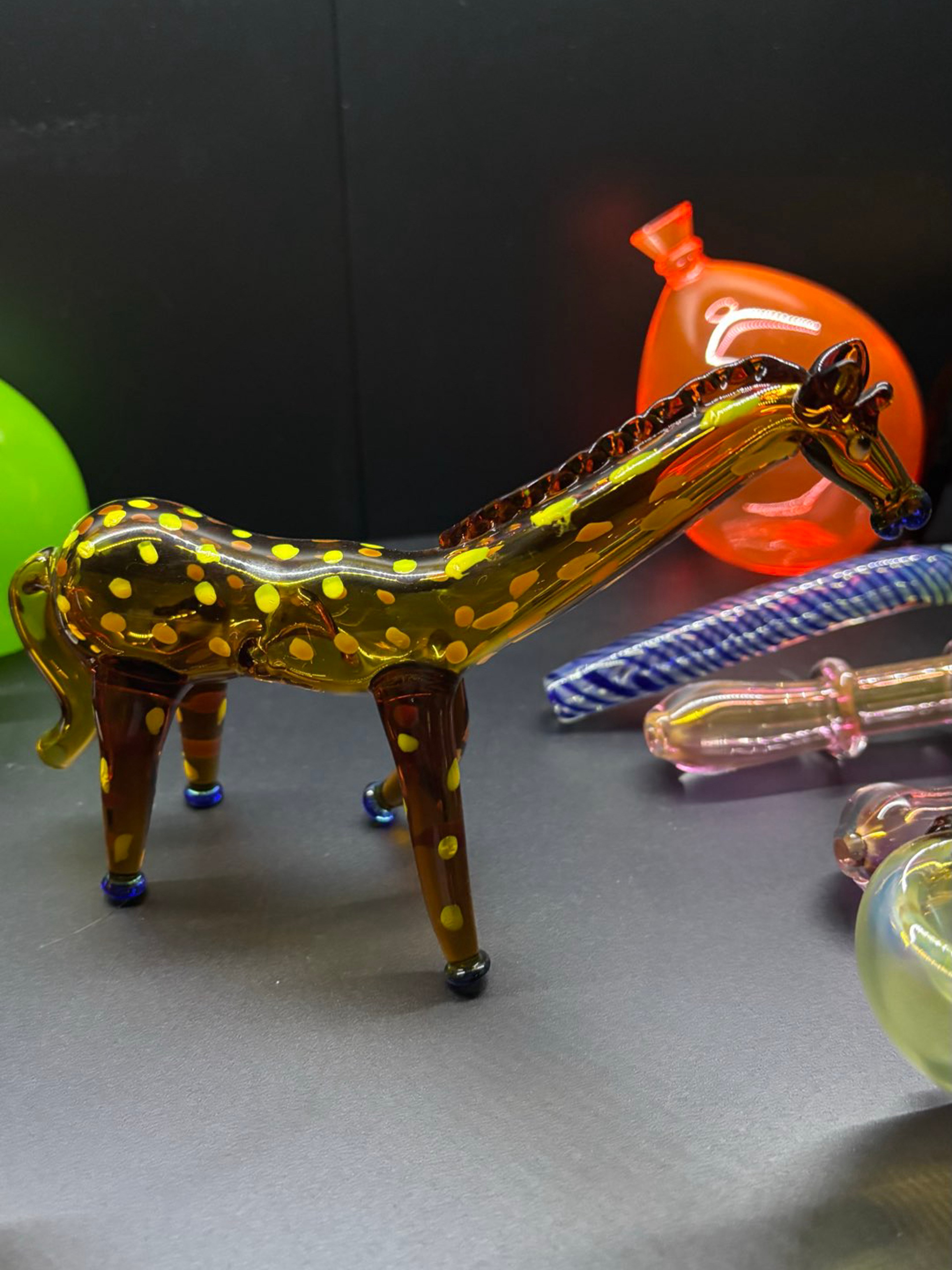 Preview pic of Hand-blown Giraffe 🦒