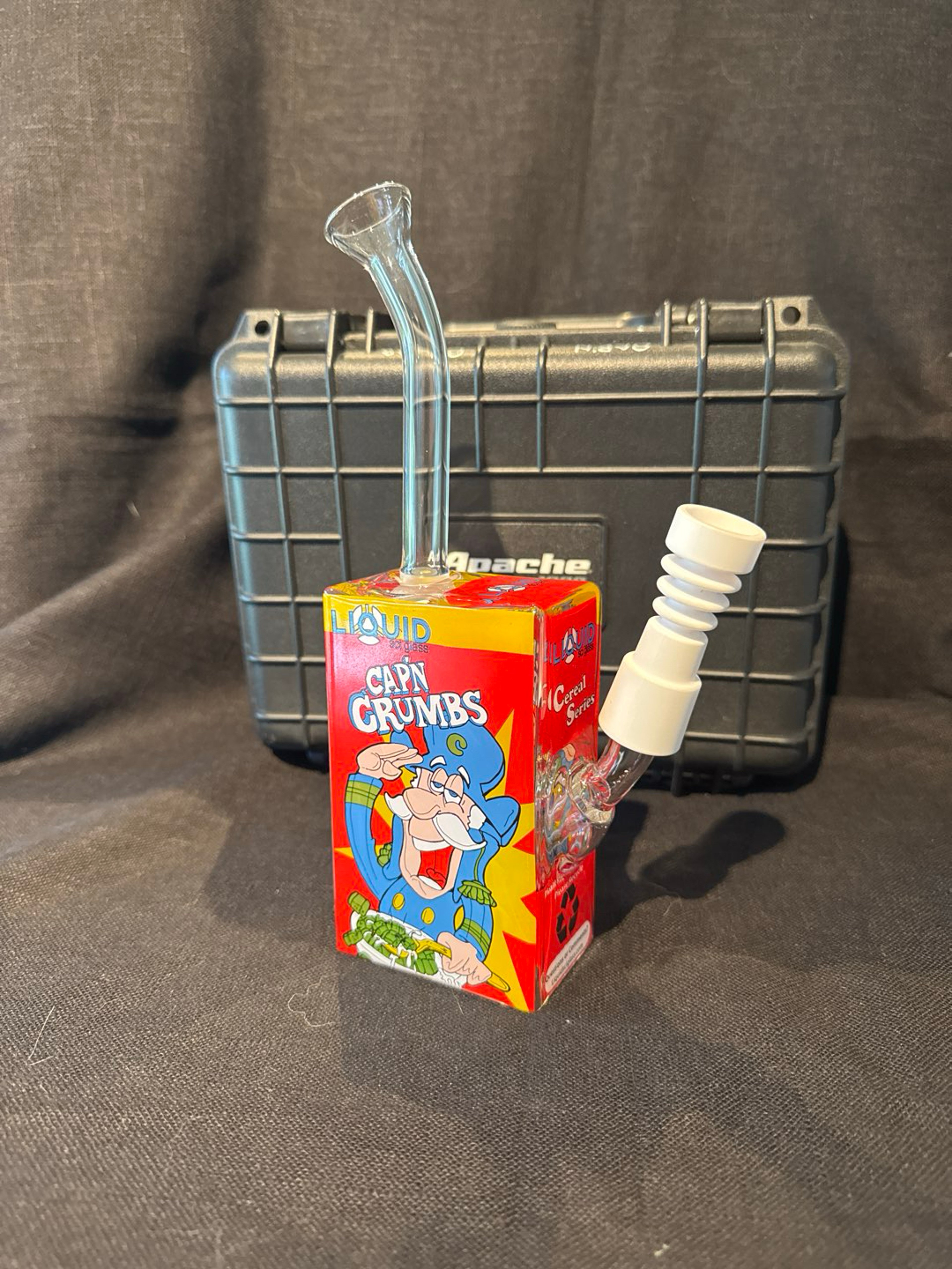 Preview pic of CAP’N CRUMBS LIQUID SCI GLASS 9” rig