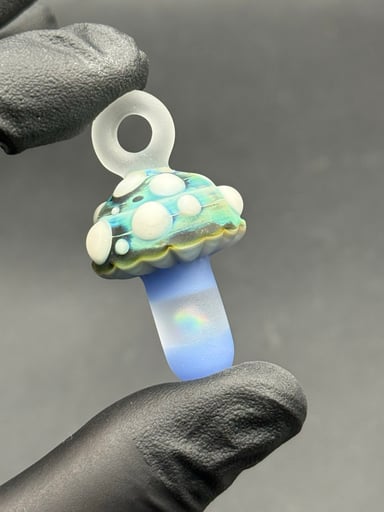 Preview pic of Opal mushroom pendant