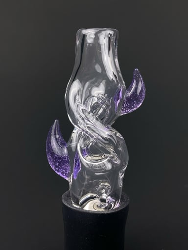Preview pic of The Real Rich Brian Horn Helix Pivot Mouthpiece - Purple