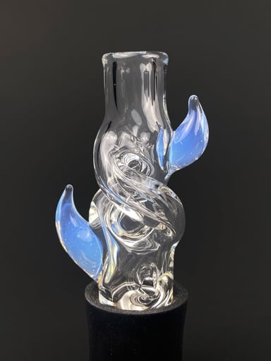 Preview pic of The Real Rich Brian Horn Helix Pivot Mouthpiece - secret white
