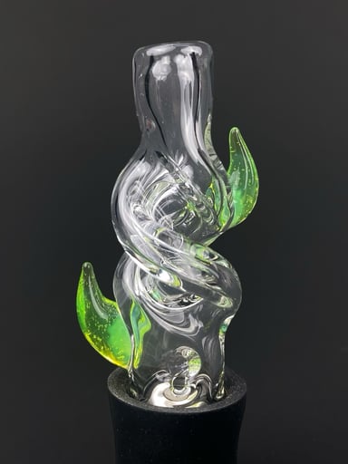 Preview pic of The Real Rich Brian Horn Helix Pivot Mouthpiece - green