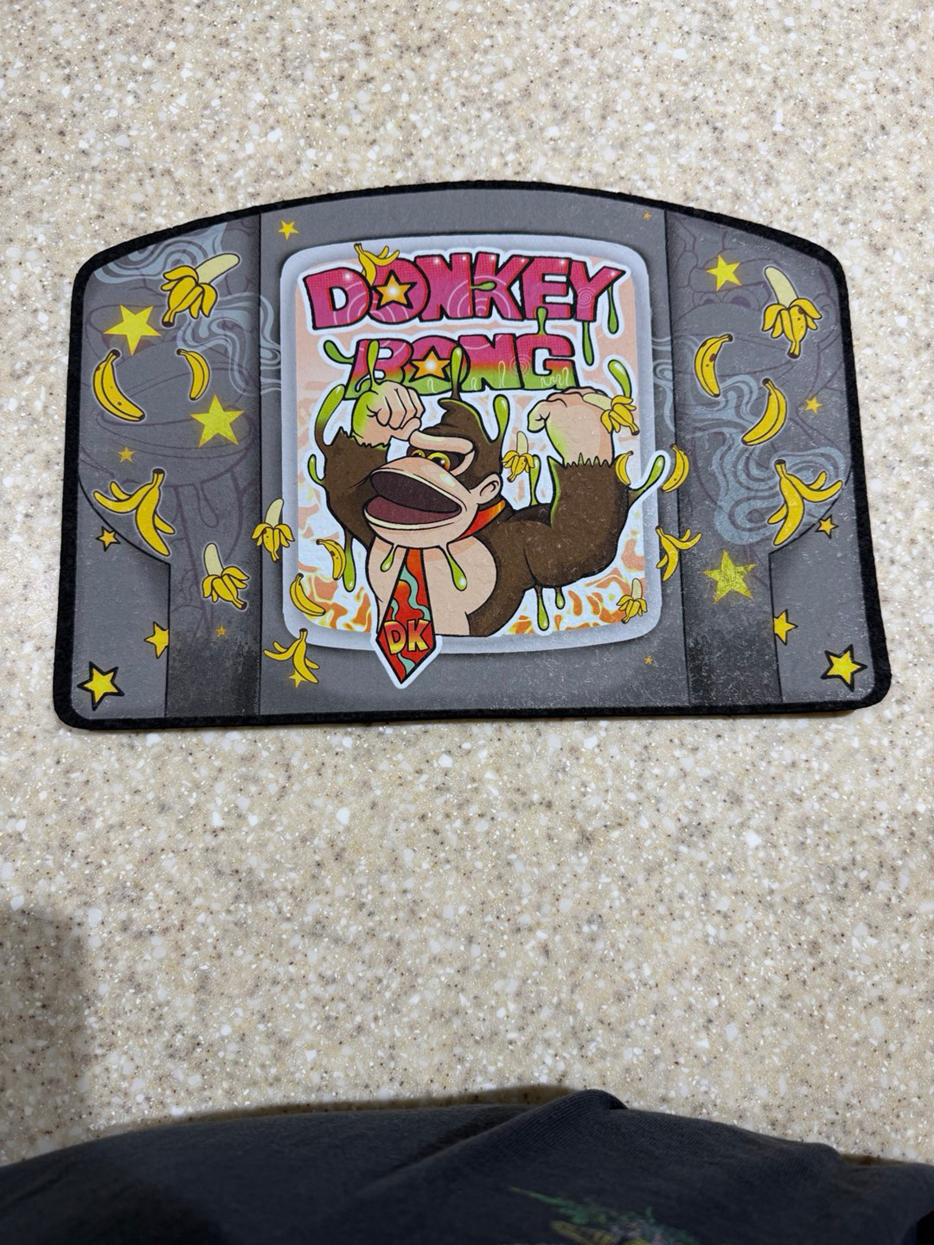 Preview pic of Donkey Bong N64 Cartridge Moodmat: Dark Mountain Cult x Lukke Tattoo Collab