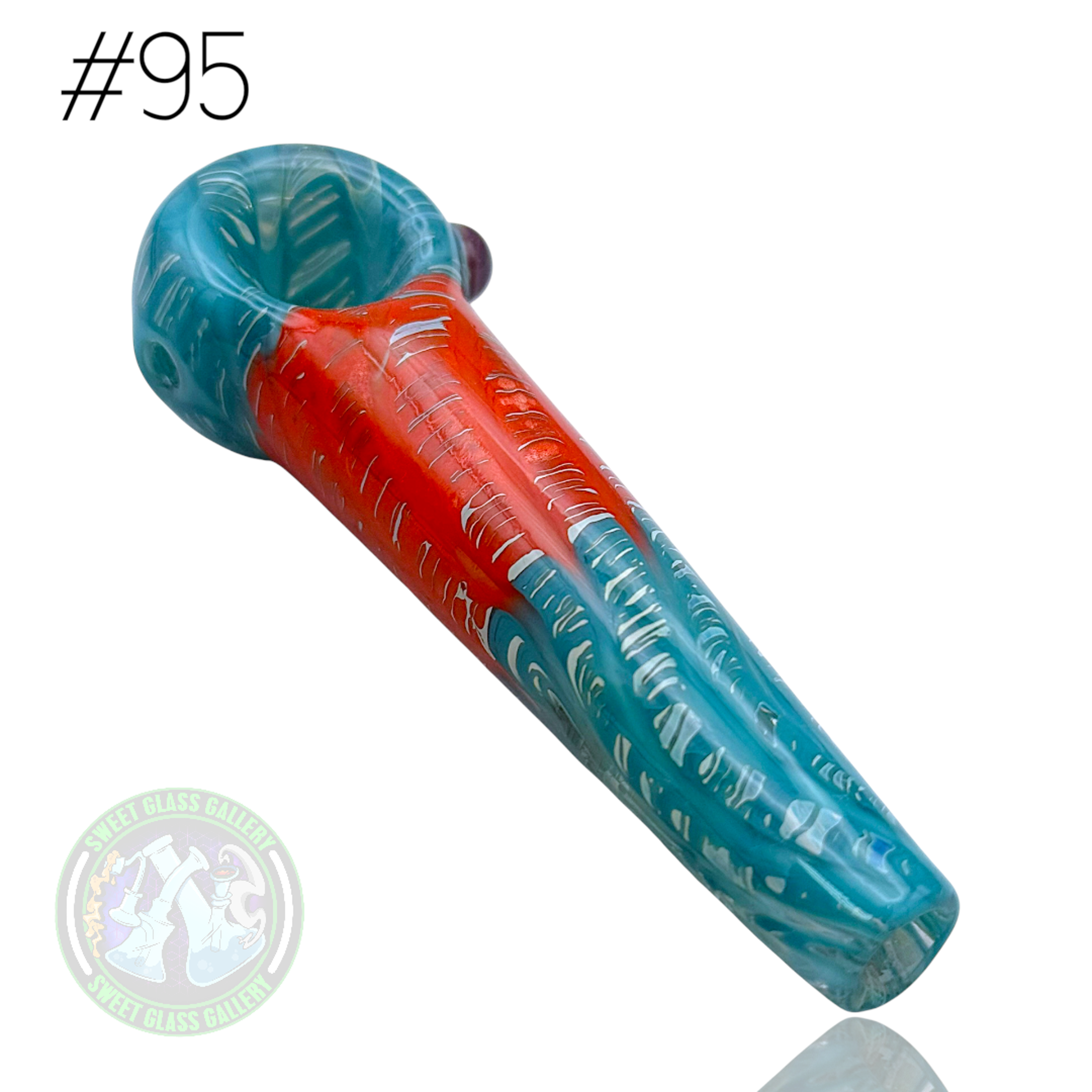Preview pic of Daniel's Glass Art - Dry Pipe #95