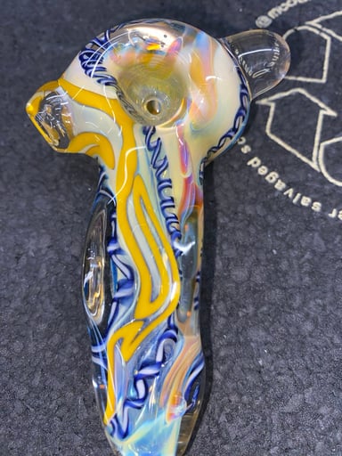 Preview pic of Inlaid Canes Nelson Glassworks Spoon