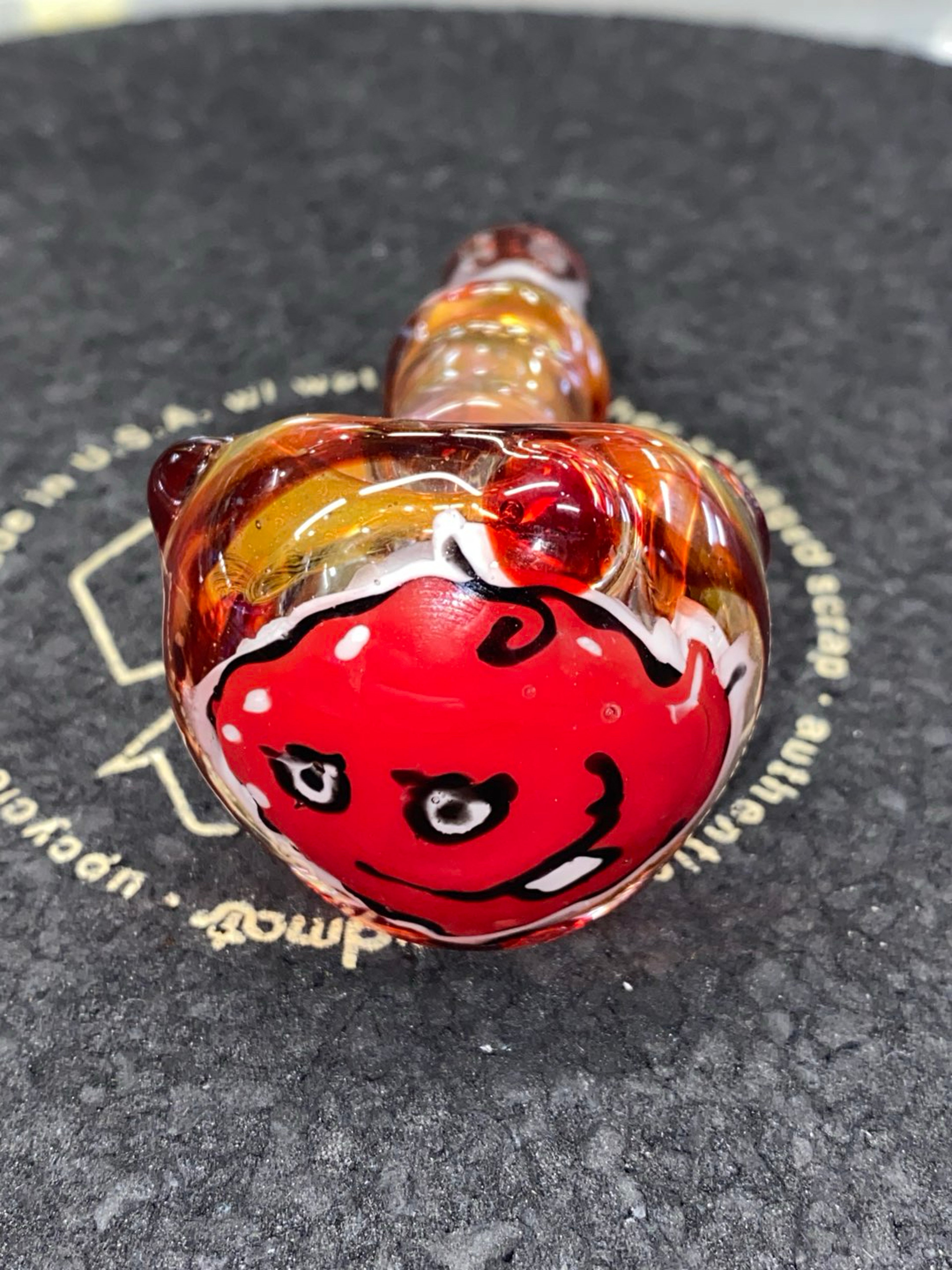 Preview pic of Freeways Glass Art - Meat Wad Spoon