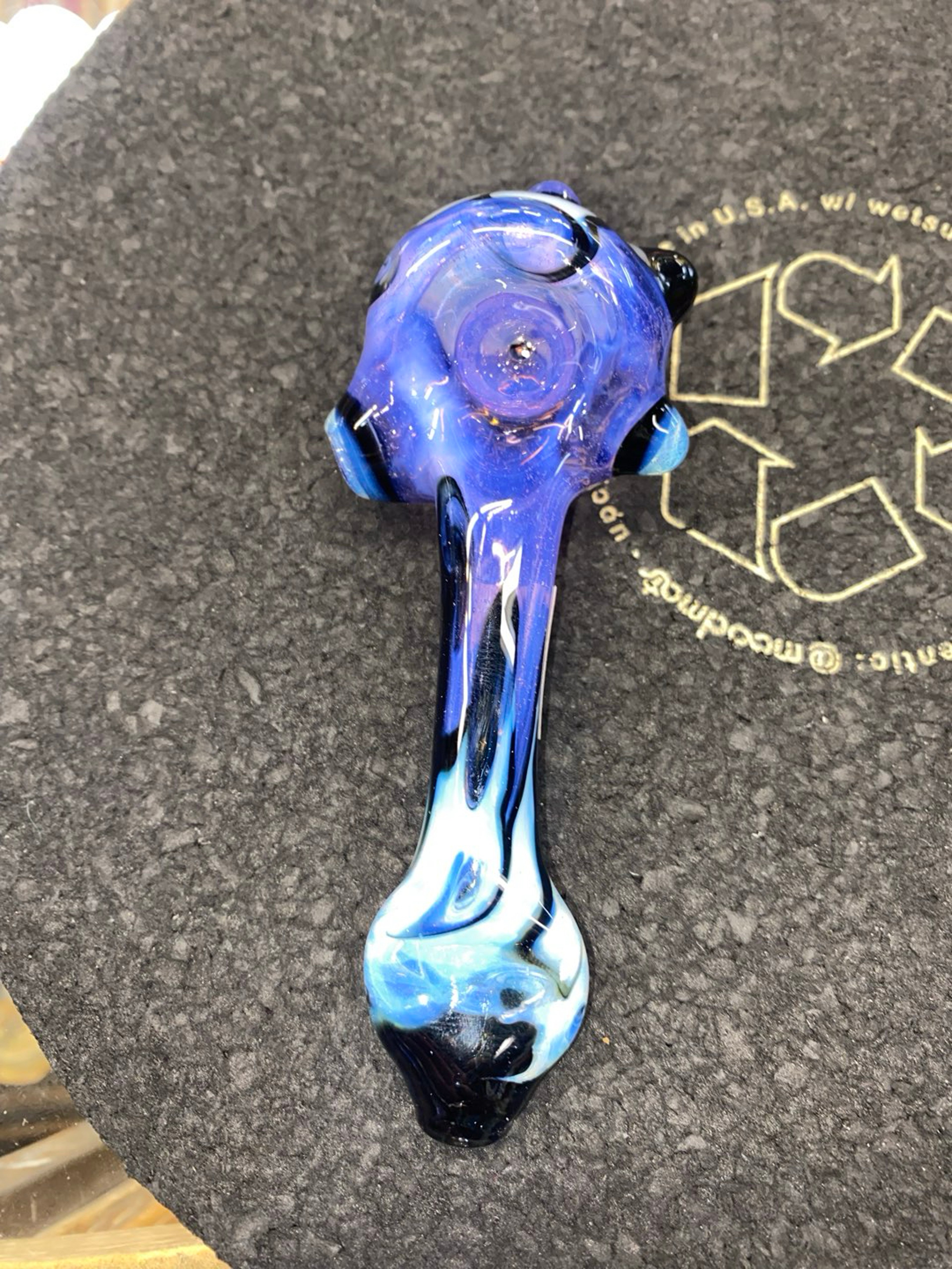 Preview pic of Freeways Glass Art Fully Worked Spoon