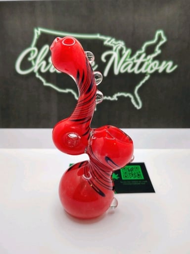Preview pic of 5.5" Donut Hole Sherlock Bubbler New US Seller