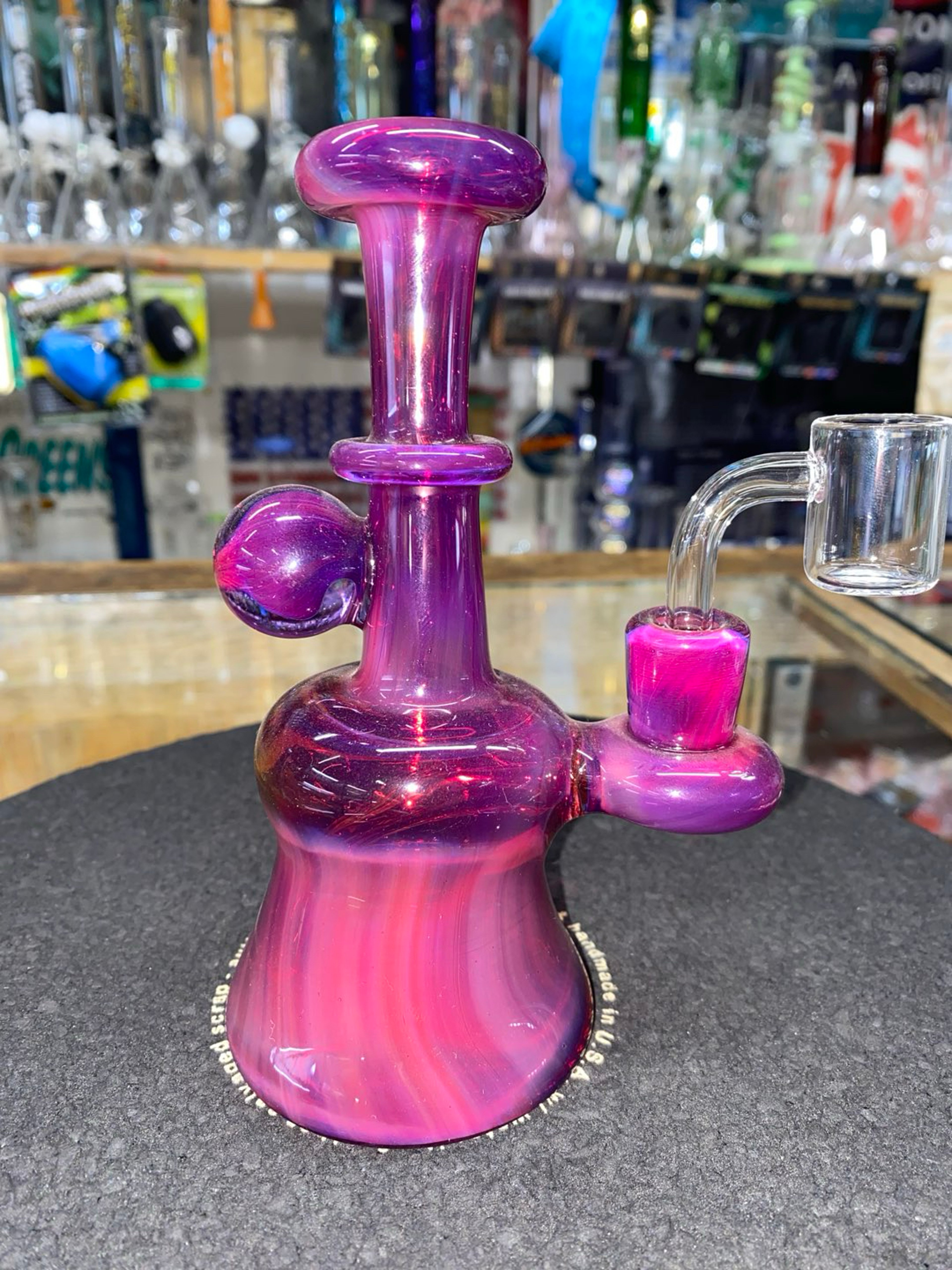 Dreamy Purple 10mm Mini Rig image 0