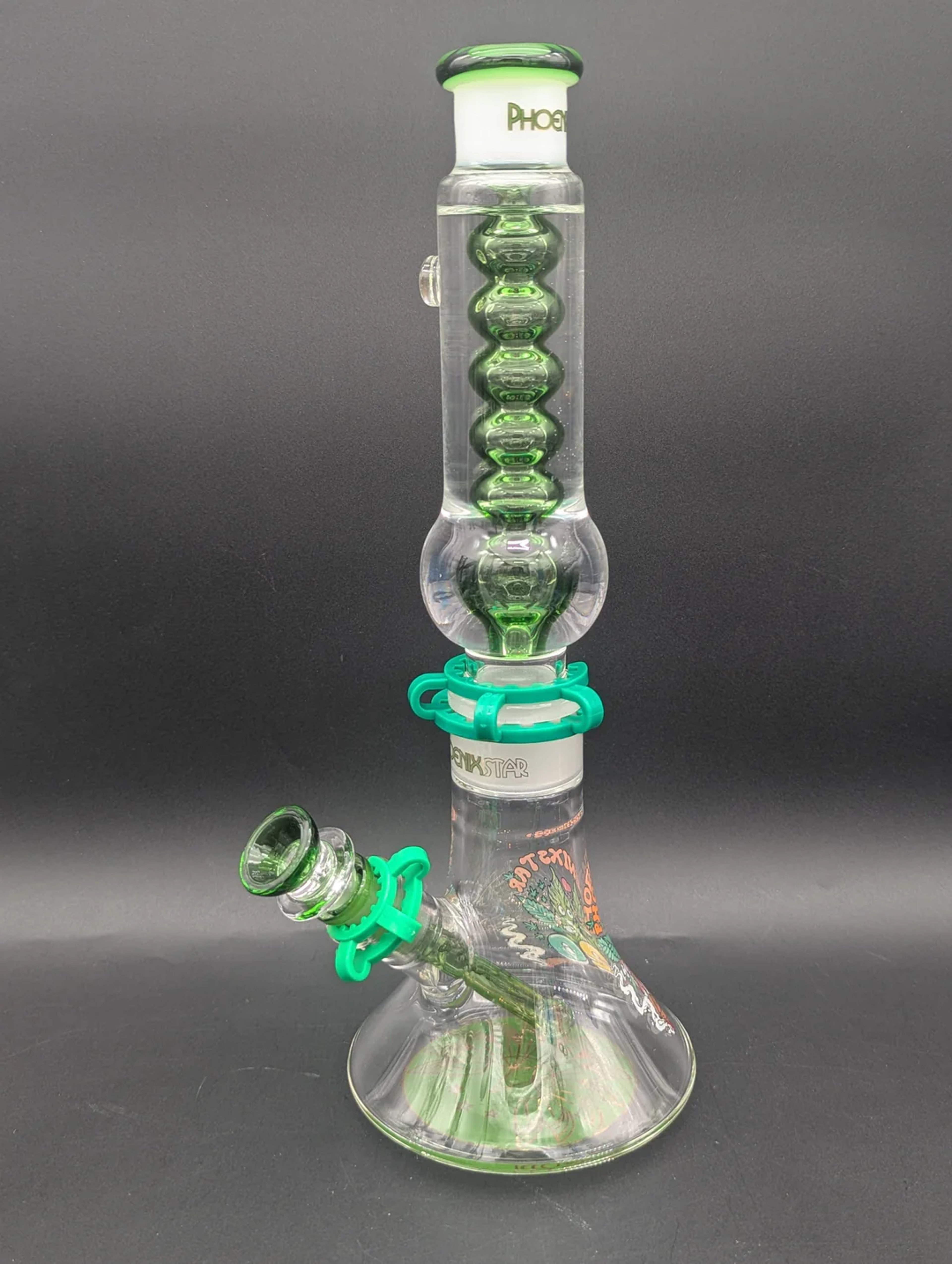 PHOENIX 13" GLYCERIN BEAKER BONG image 0