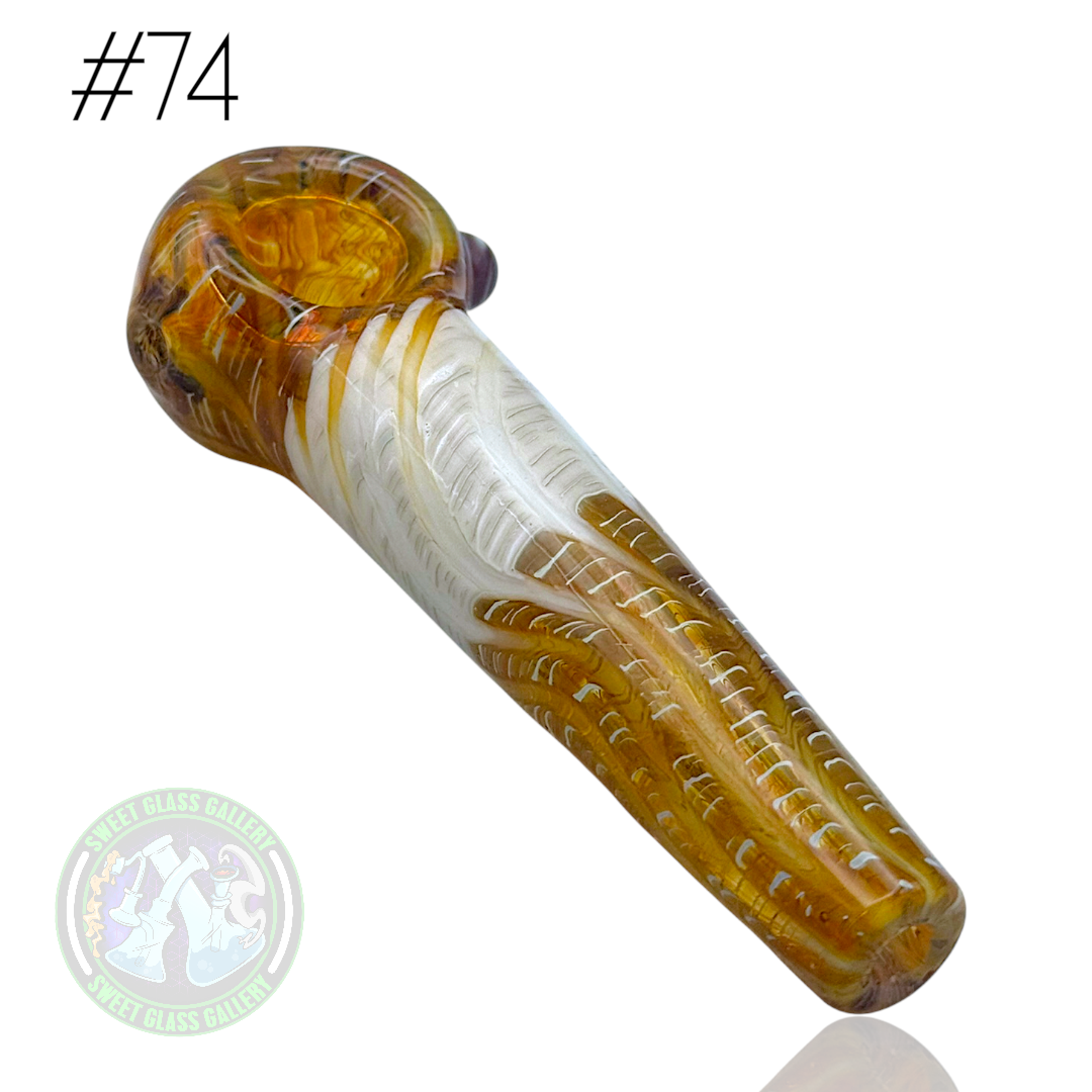 Preview pic of Daniel's Glass Art - Dry Pipe #74