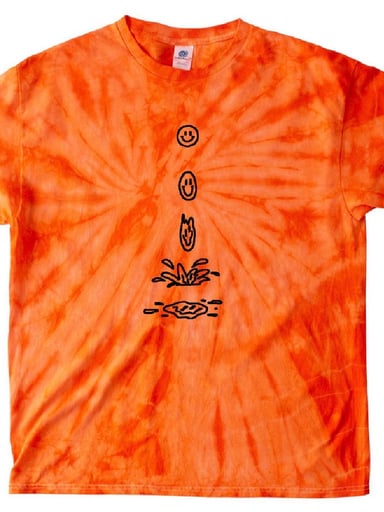 Preview pic of Smiley splat shirt