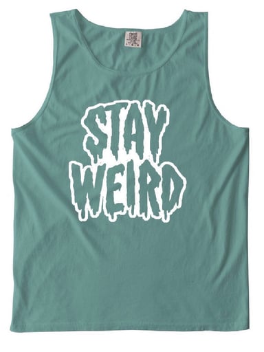 Preview pic of Stay weird tank top