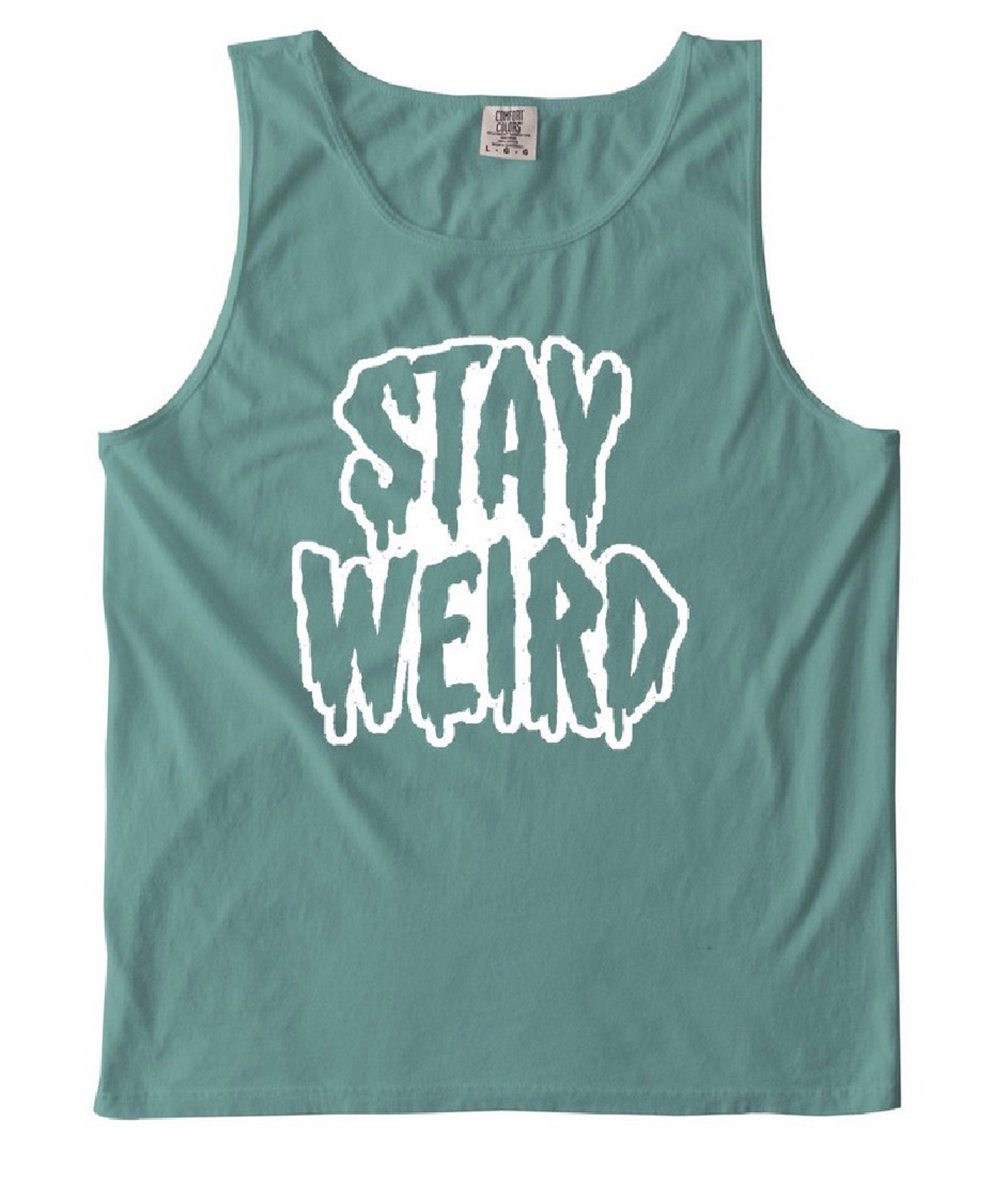 Preview pic of Stay weird tank top