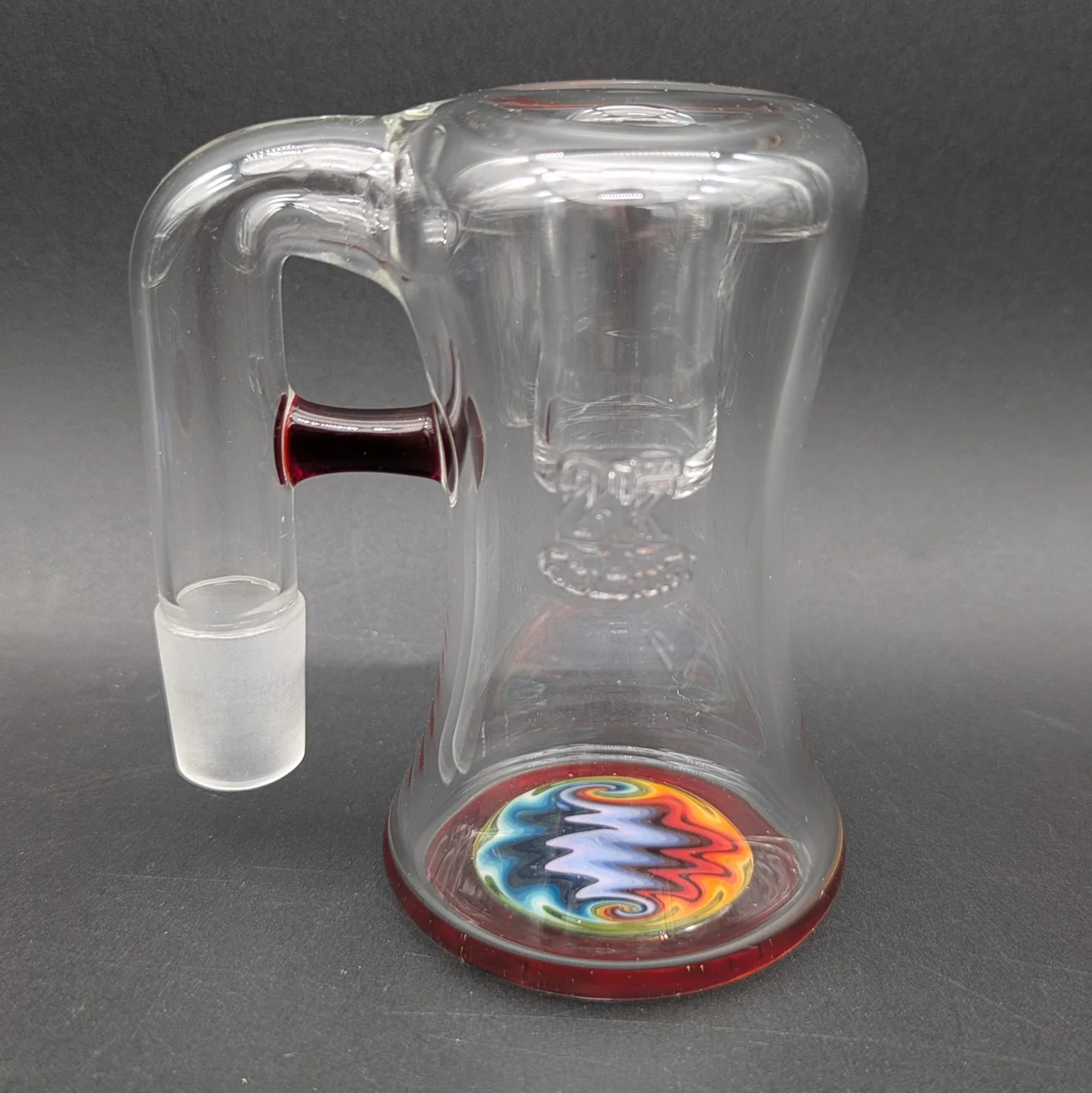 Preview pic of 2K GLASS 18MM DRY ASH CATCHERS 90 DEGREES