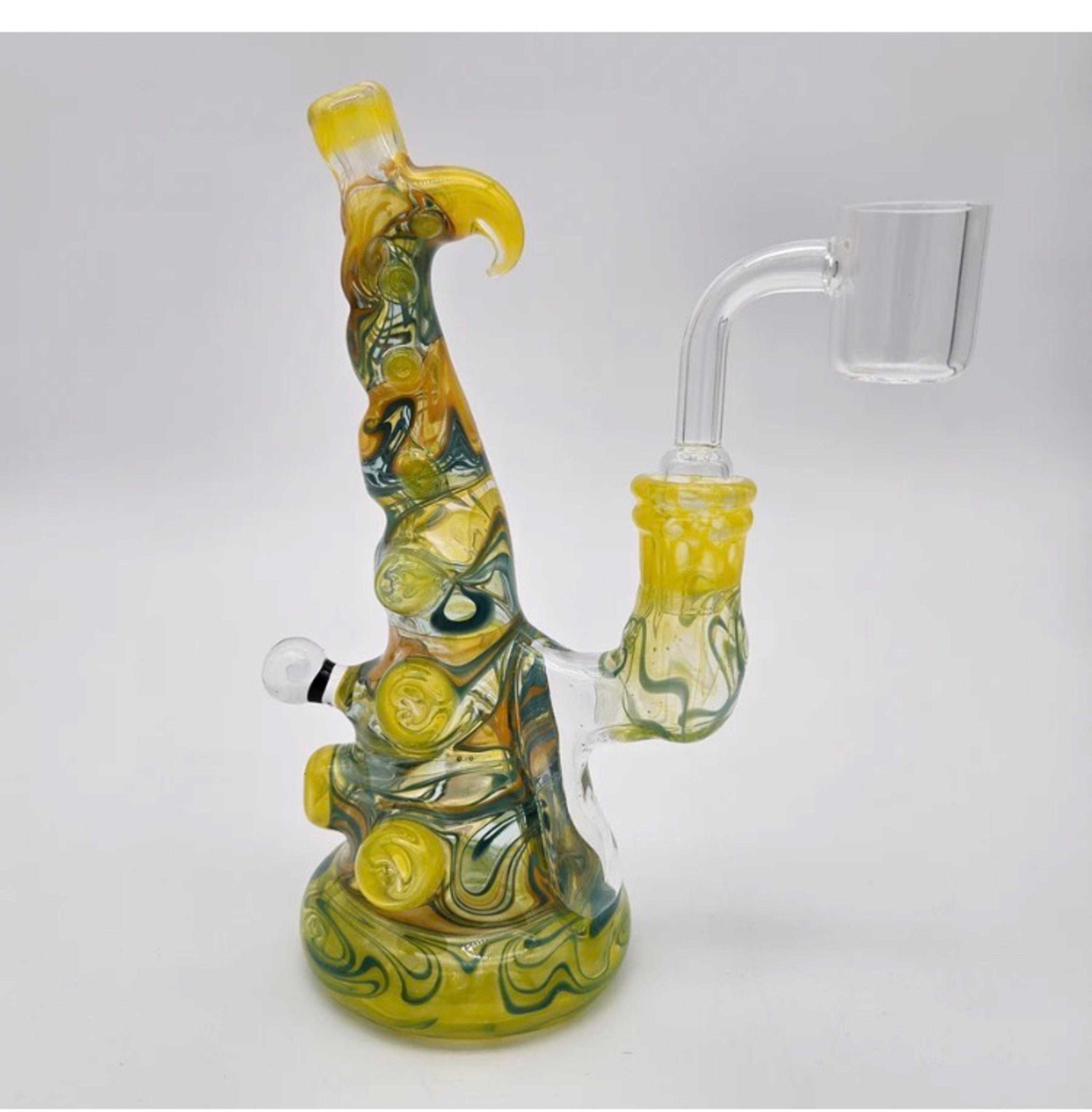 Freeways Glass Art Tentacle 14mm Rig image 0