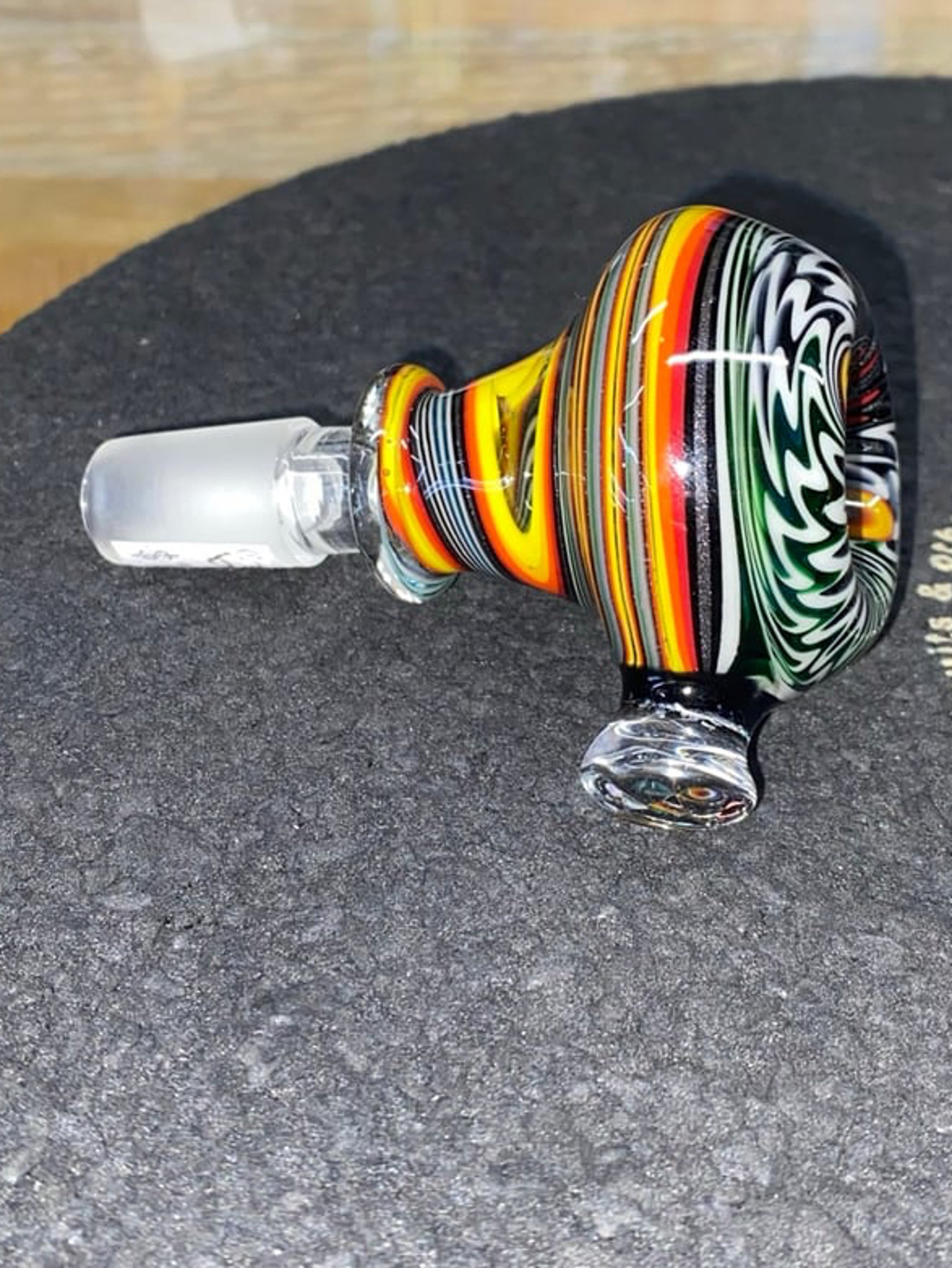 Rainbow & Dichro Glass By Slick 14mm Slide image 0