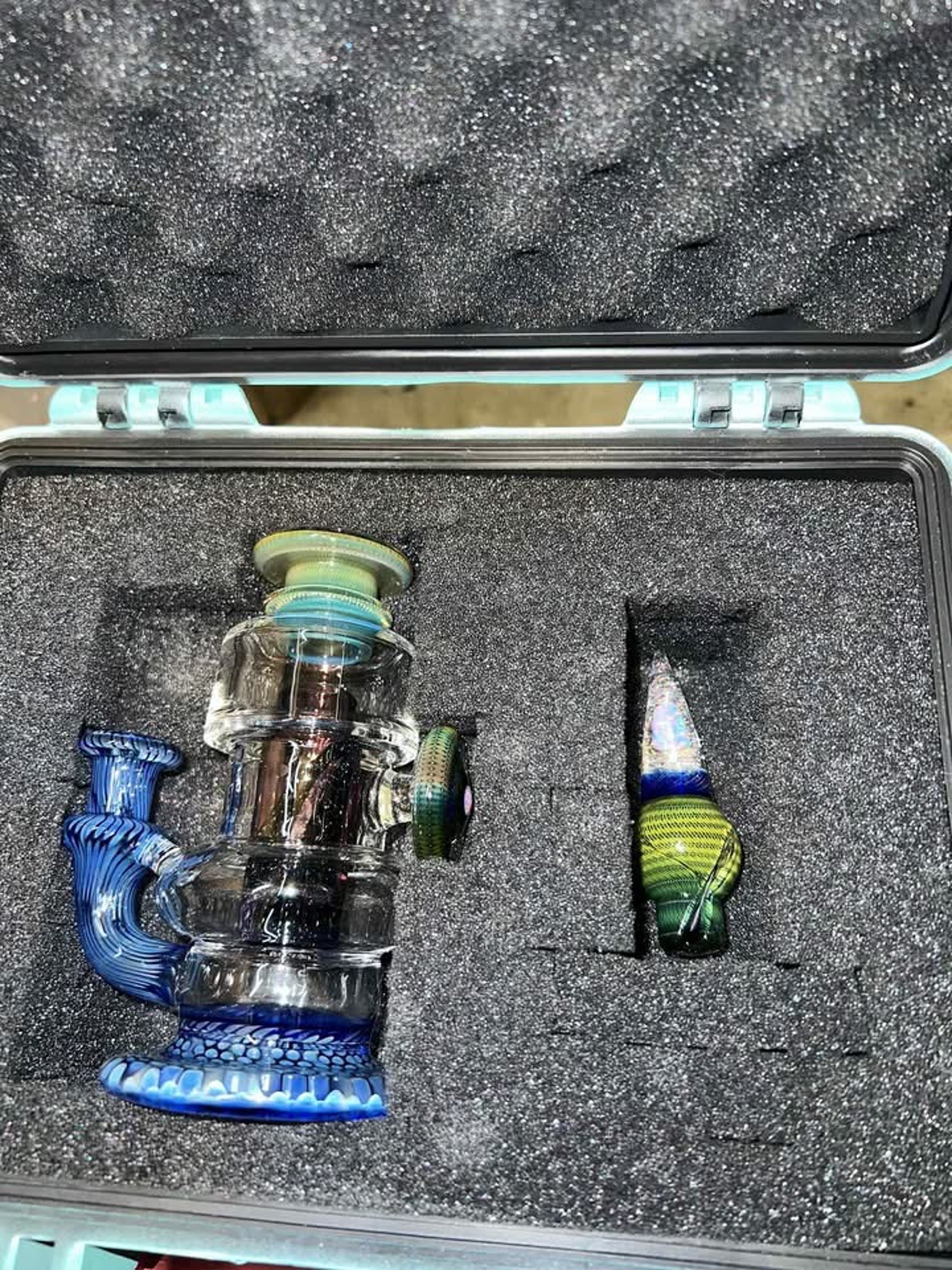 Preview pic of 4-way collab chugger rig and auto spinner