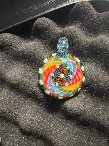Preview pic of Kitkans dotwork pendant