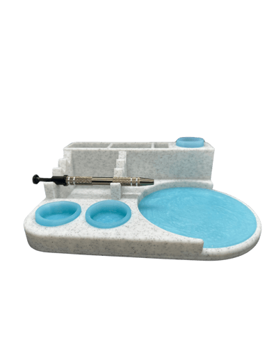 Preview pic of Dab Station XL Dab Pad Terp Pearl Holder Tool Holder 14mm 10mm Holder Silicone Custom
