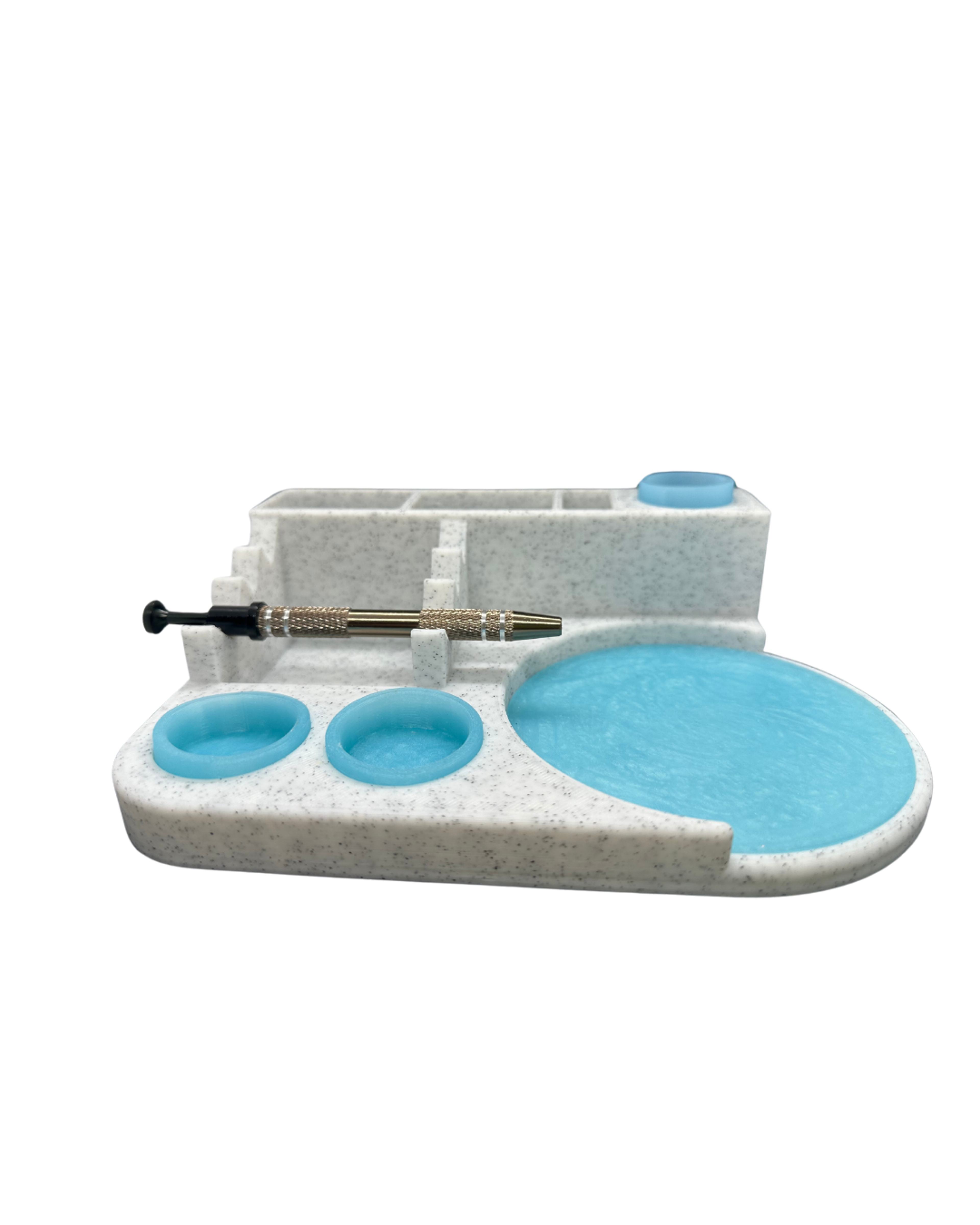 Preview pic of Dab Station XL Dab Pad Terp Pearl Holder Tool Holder 14mm 10mm Holder Silicone Custom