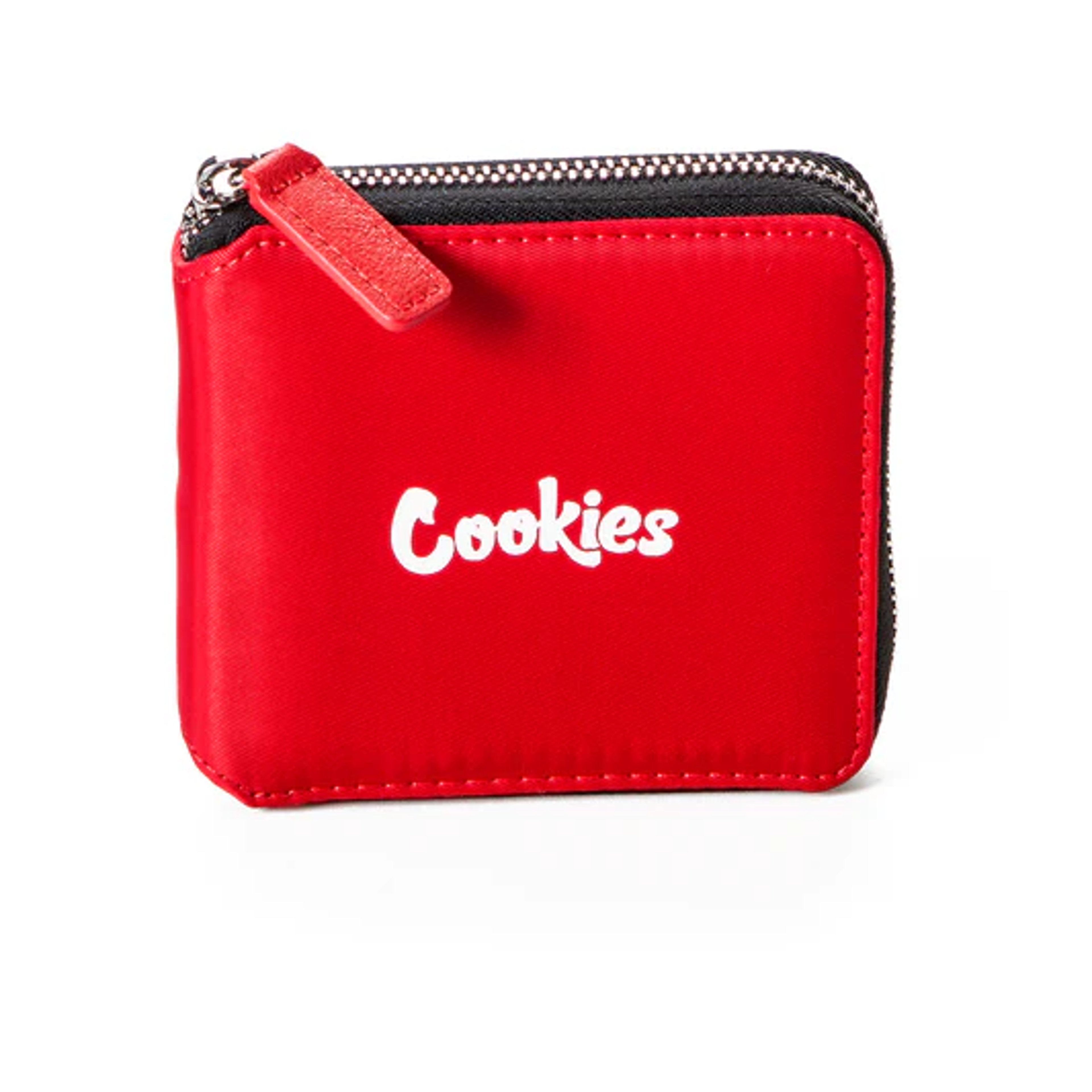 Preview pic of Cookies Luxe Zipper Wallet Red