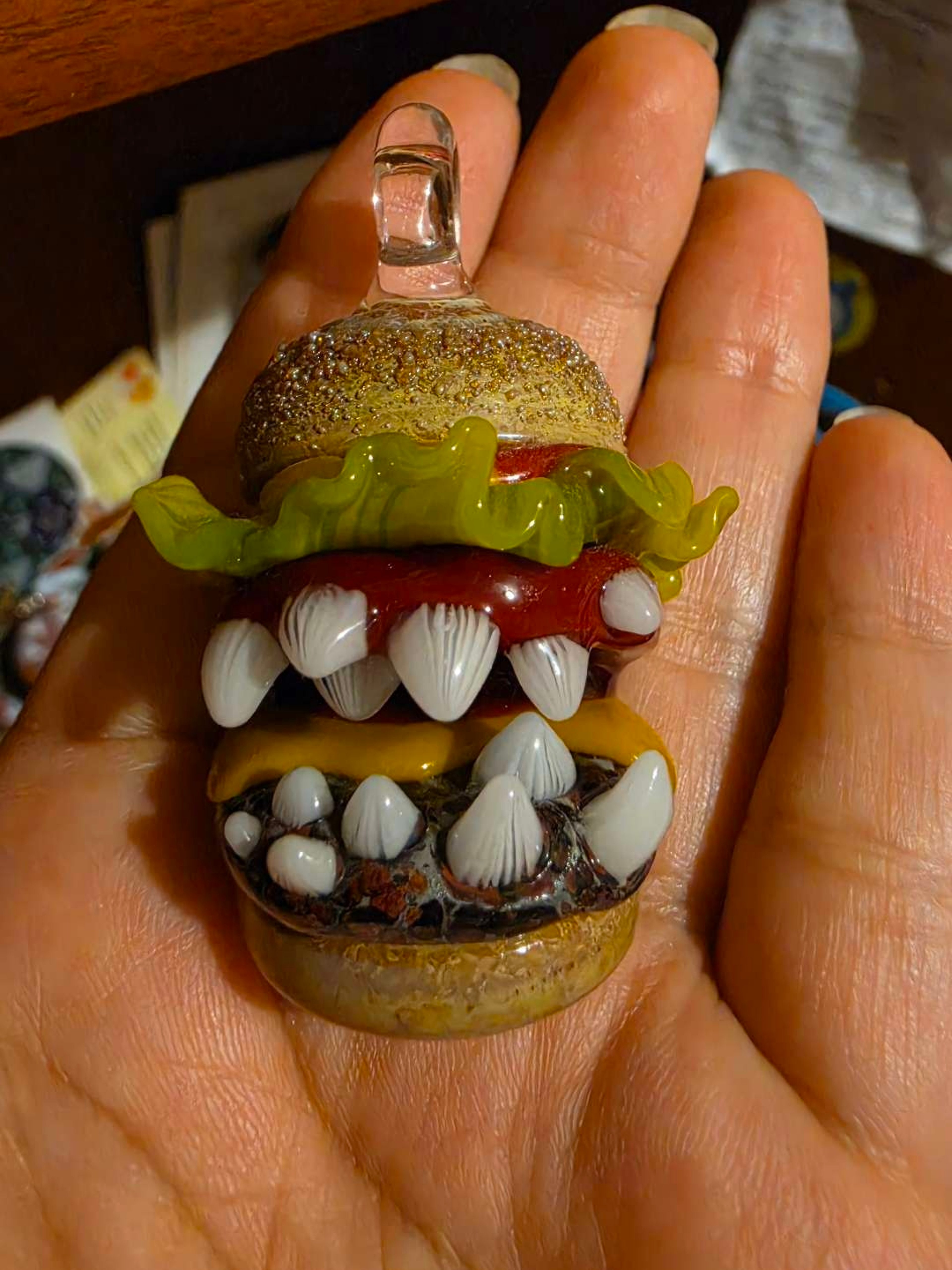 Preview pic of Ryan Rosburg monster burger pendant