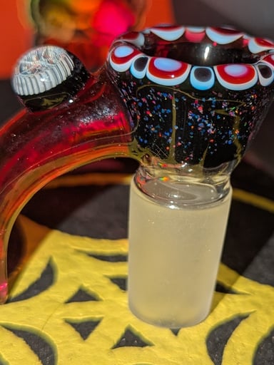 Preview pic of Steve H Glass Full Accent Slide Dot Stack, Crushed Opal