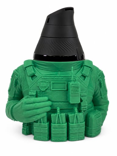 Preview pic of Green Army Man 3D Printed Puffco Proxy Core Attachment - 710PrintShop