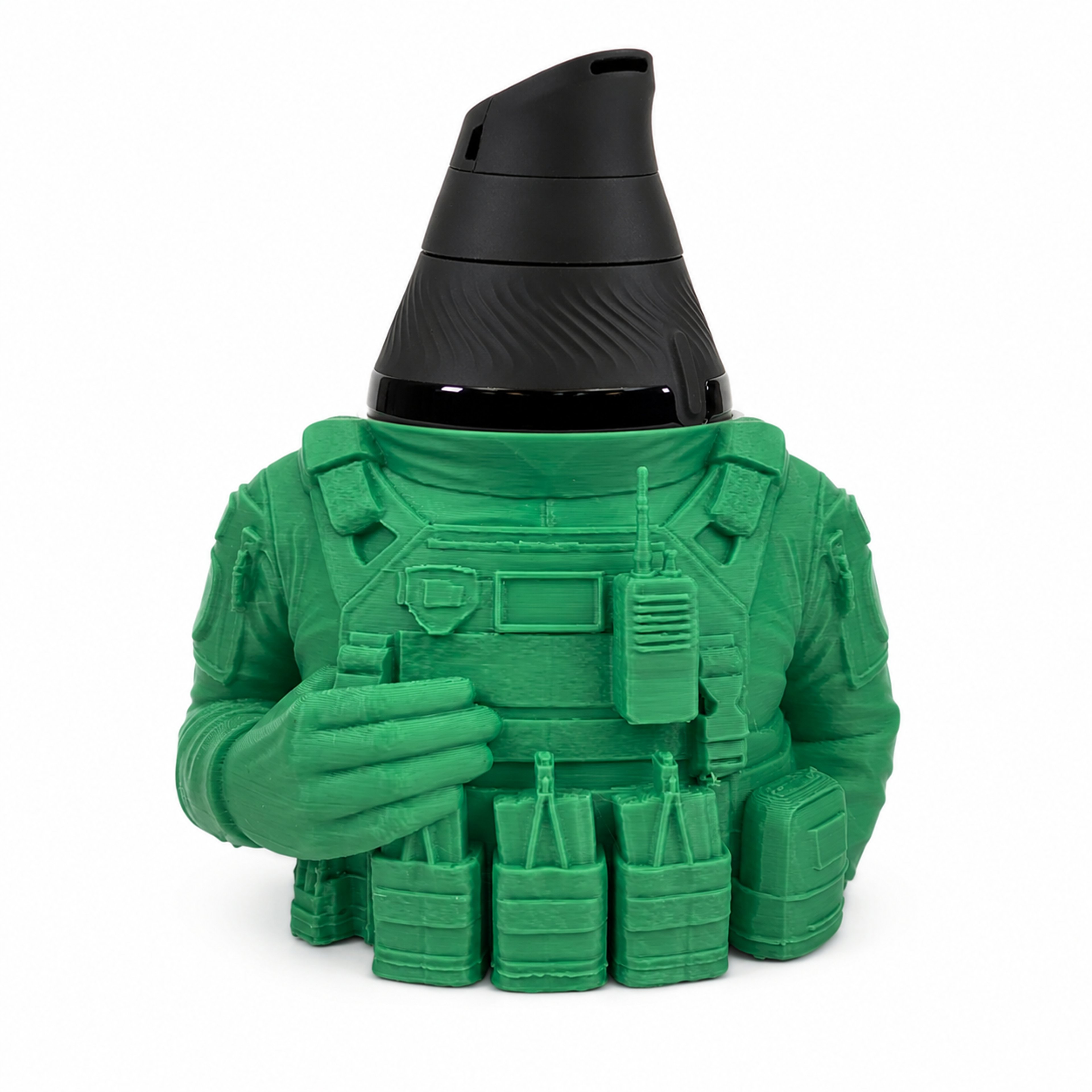 Green Army Man 3D Printed Puffco Proxy Core Attachment - 710PrintShop image 0