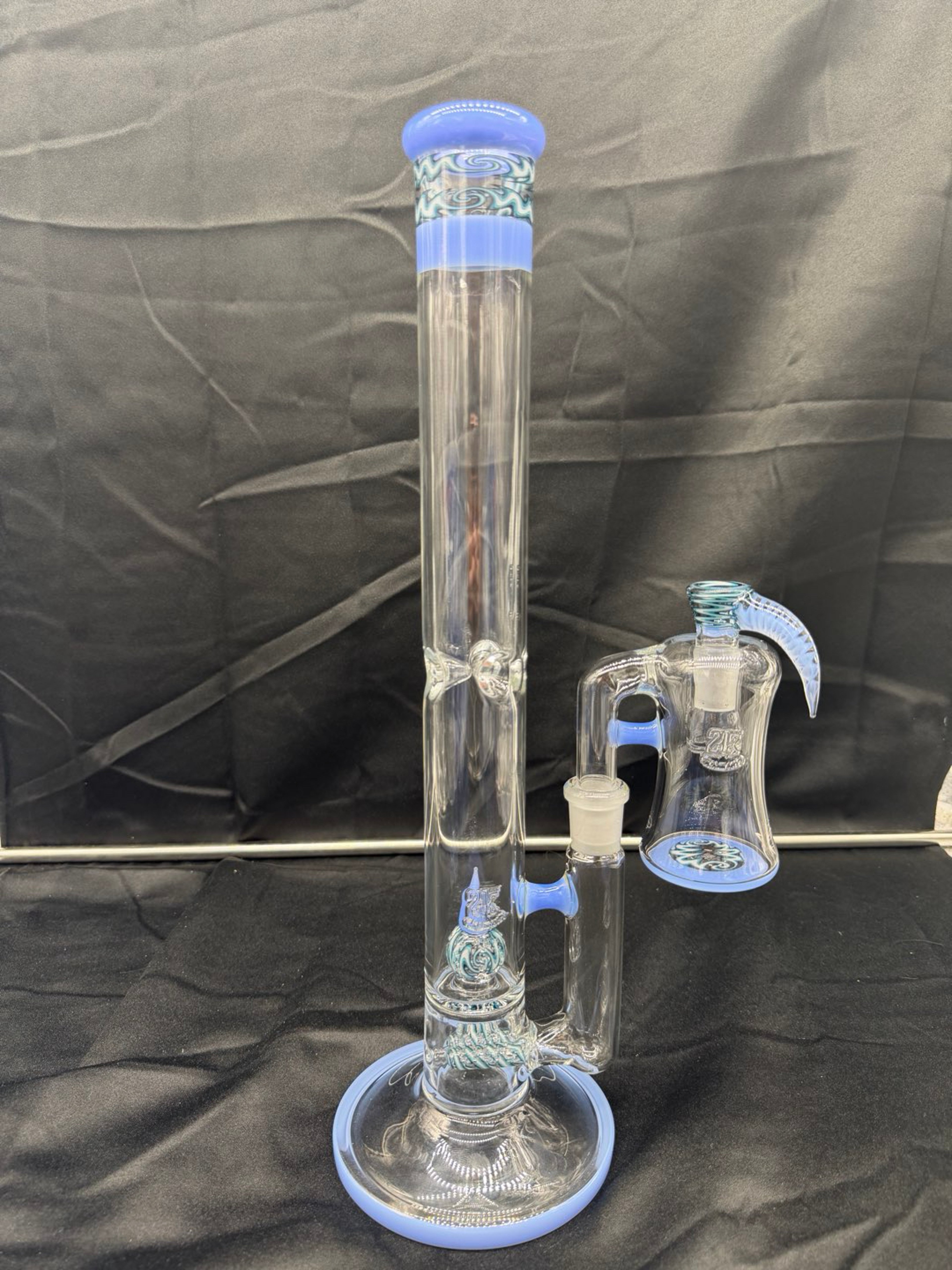 Preview pic of 2k glass art wig wag w/ash catcher