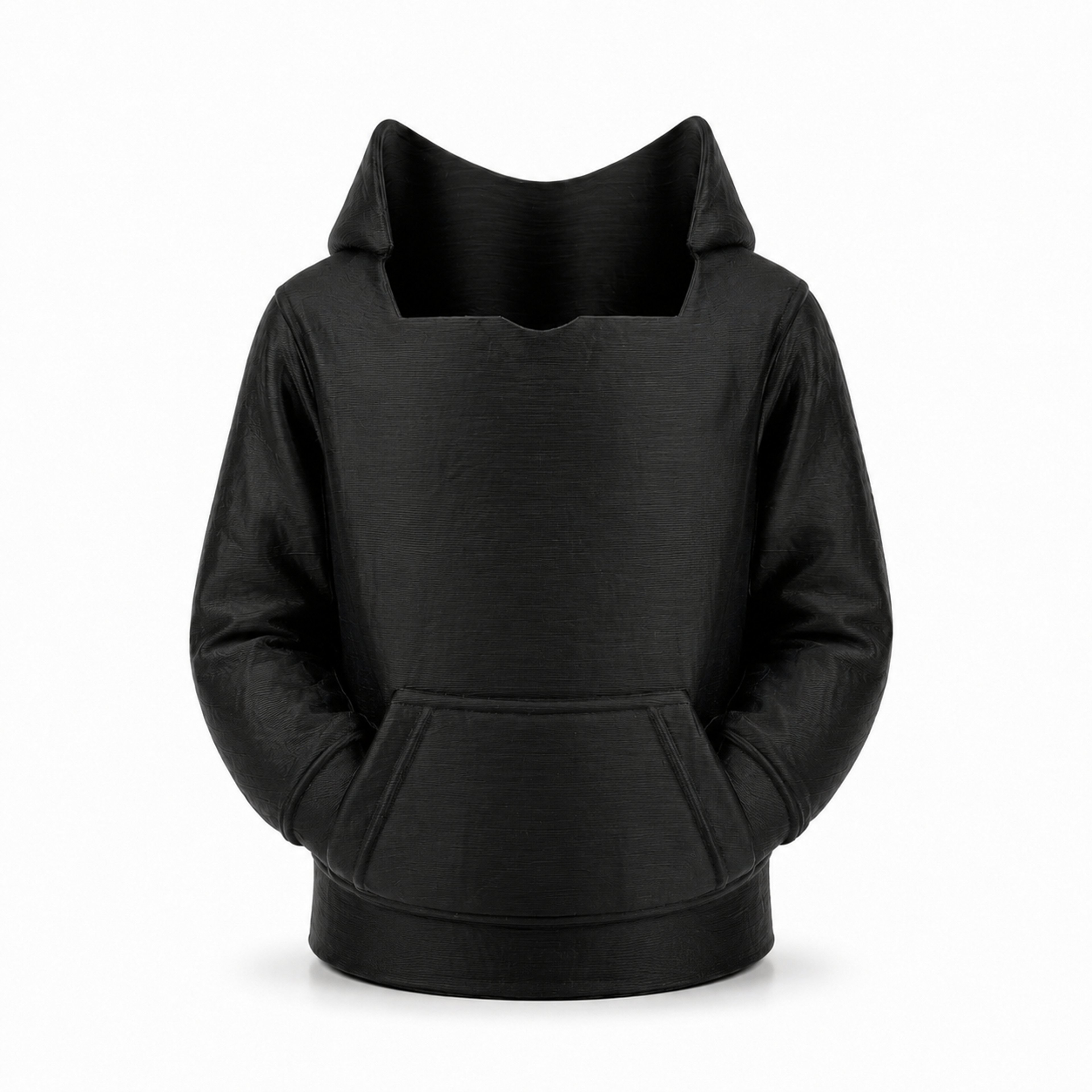 Black Hoodie Sweater 3D Printed Puffco Proxy Core Attachment - 710PrintShop image 0