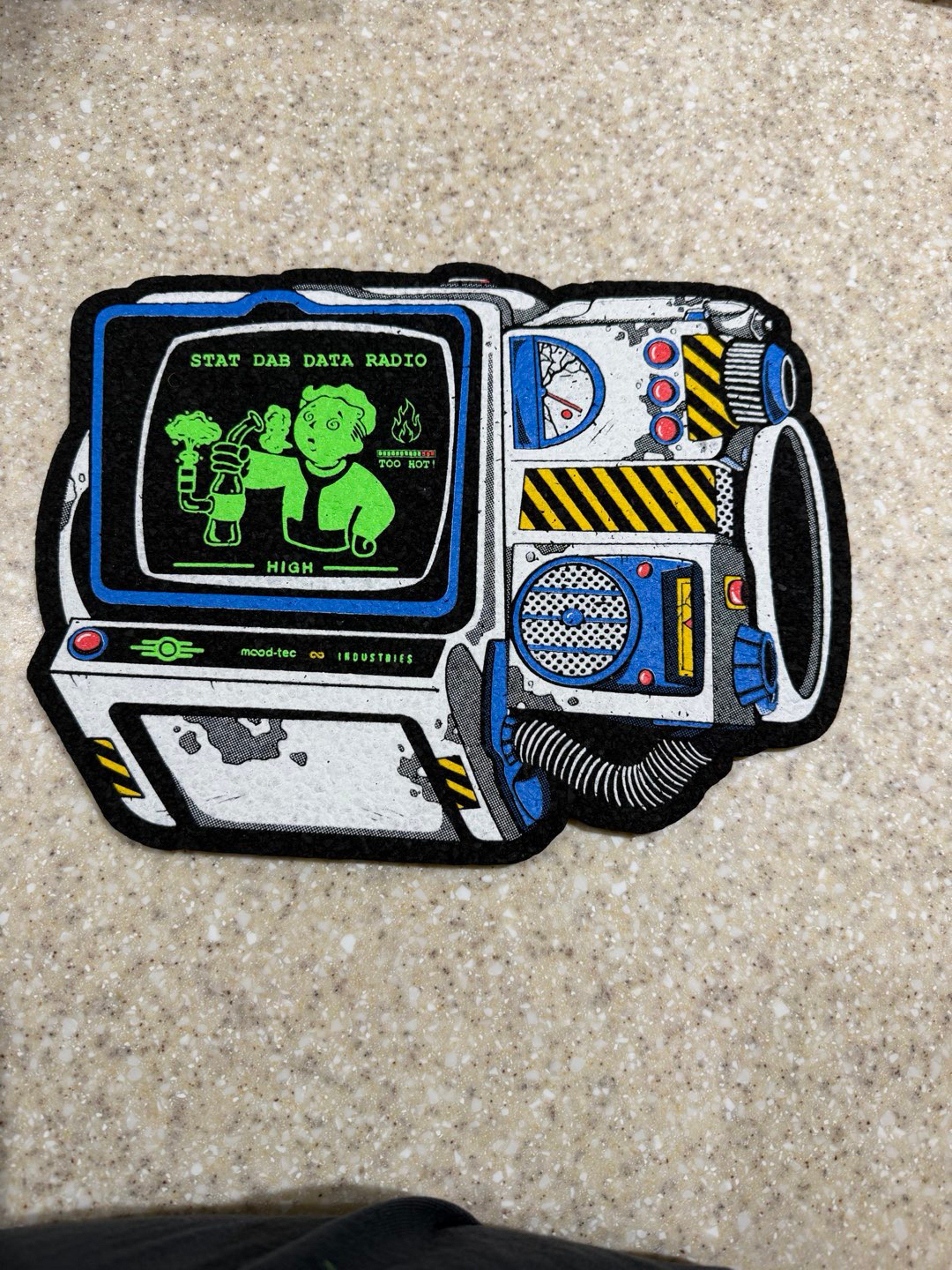 UV Fallout Pip Boy Moodmat: Dark Mountain Cult Collab image 0