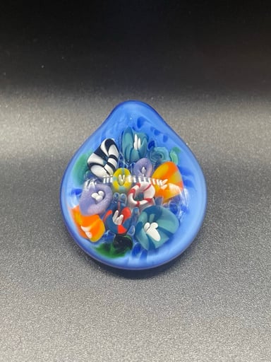 Preview pic of Blue flower pendant