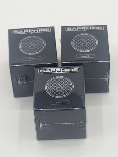 Preview pic of Dr. Dabber Switch 2 Sapphire Plus insert 3-Pack
