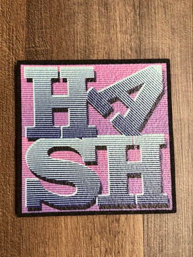 Preview pic of Wookerson Hash Love mood mat