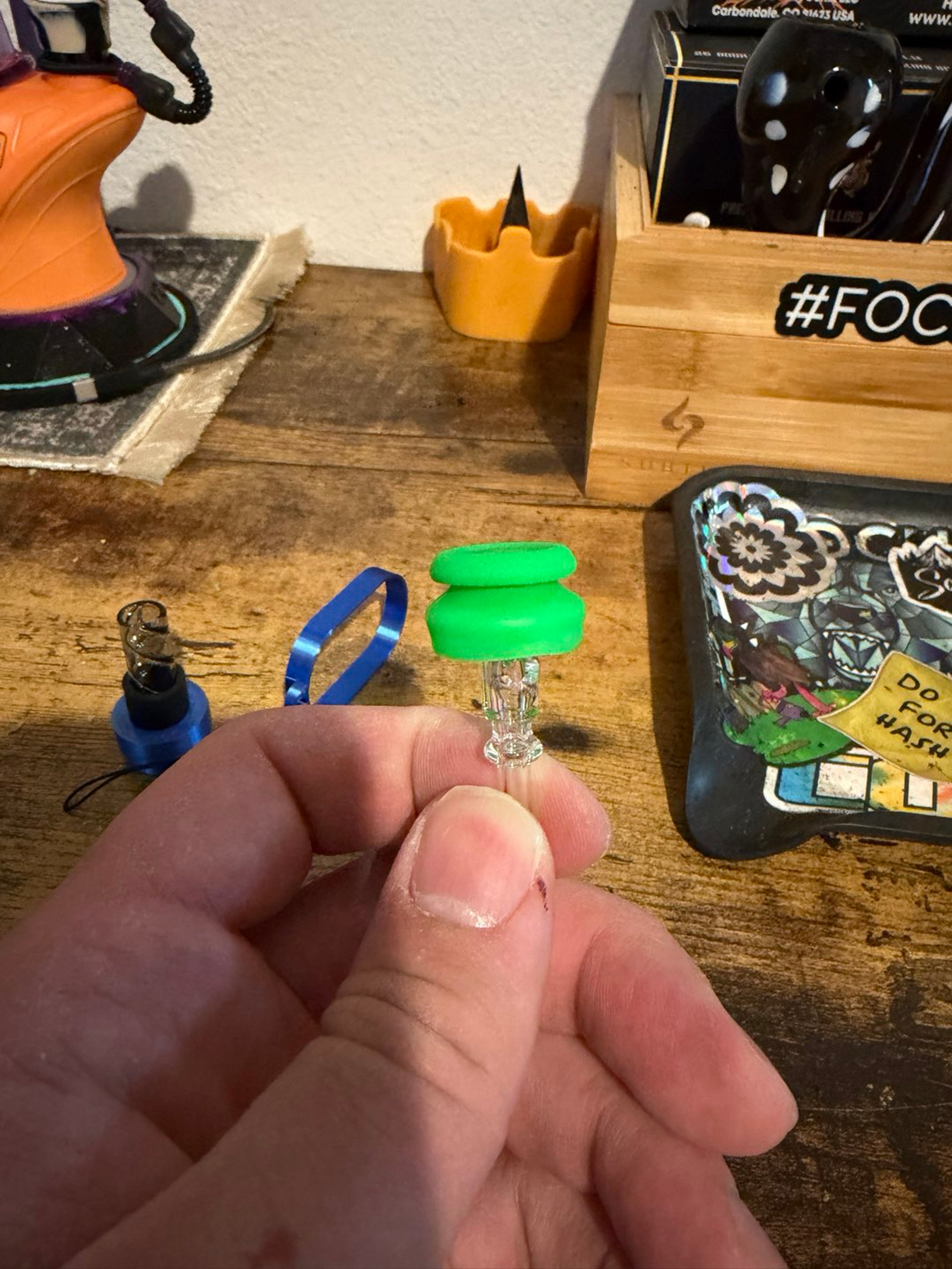 Preview pic of Bradley miller 3dxl joystick in clear