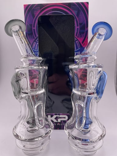 Preview pic of King Pluto Focus V Carta / Carta 2 /  Carta Sport Recycler Glass Top - Midnight Pulse
